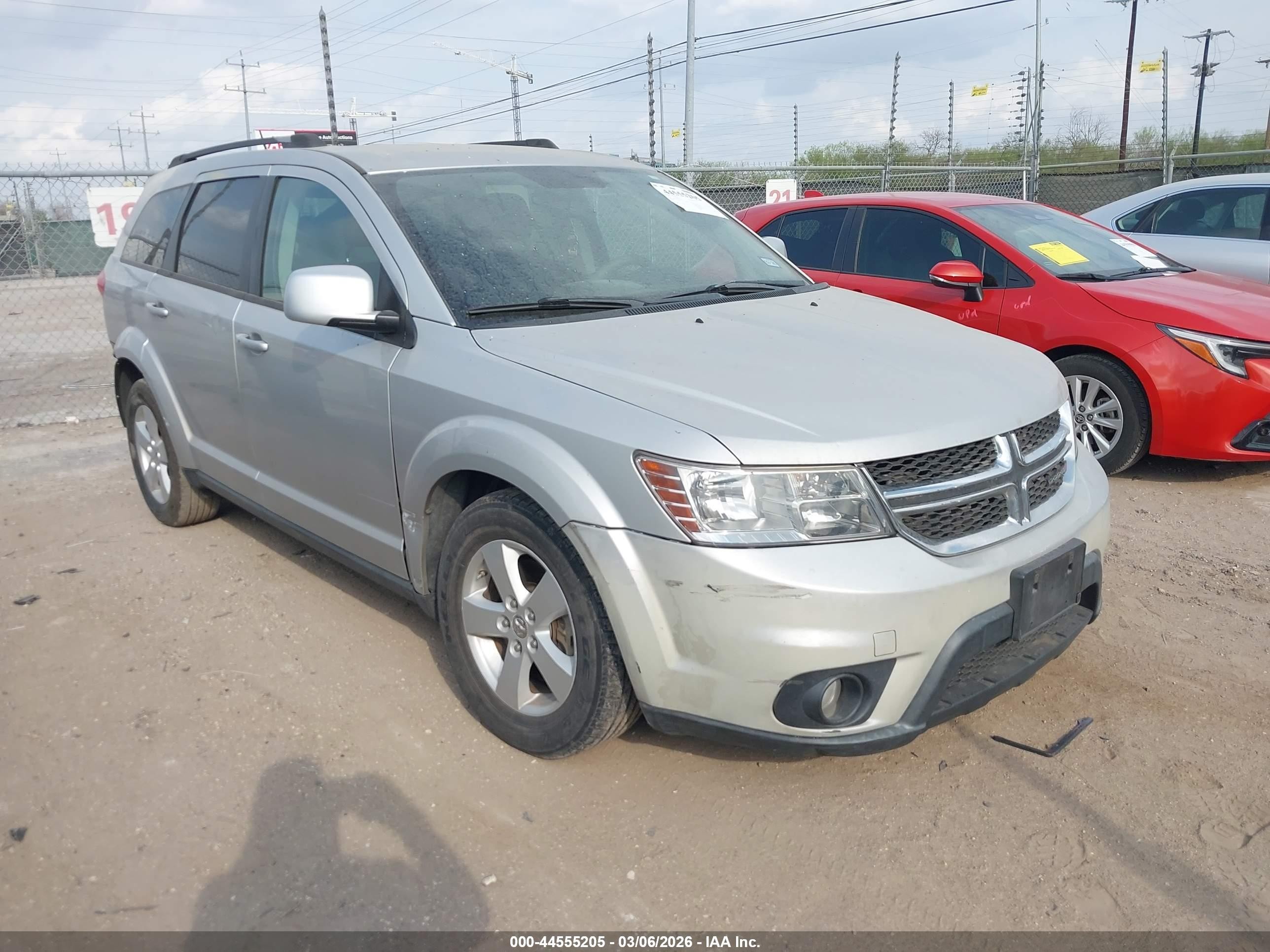 2013 Dodge Journey SXT, VIN 3C4PDCBB3DT722378 — Rear end