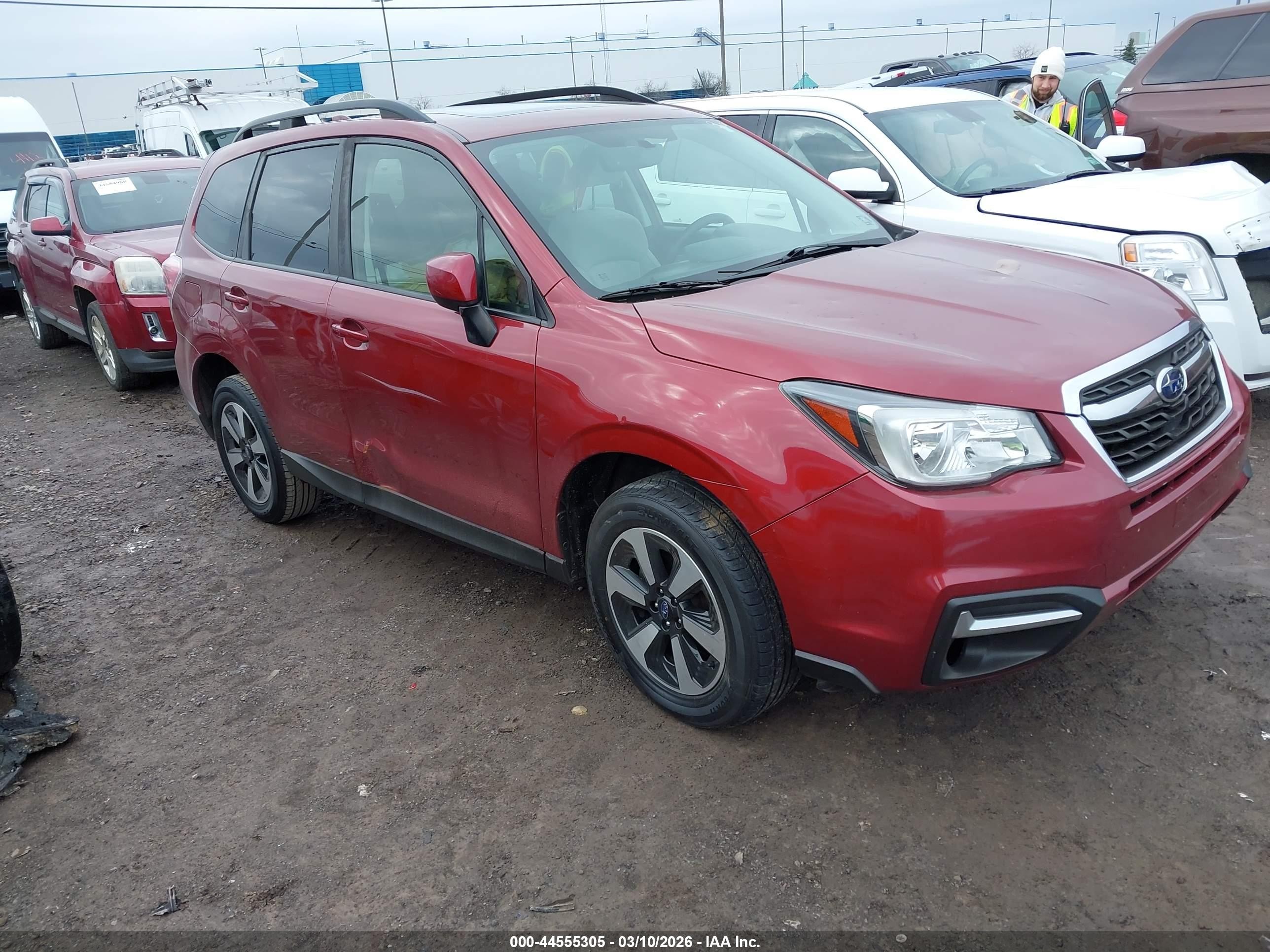 2018 Subaru Forester Premium, VIN JF2SJAEC2JH477208 — Vandalism