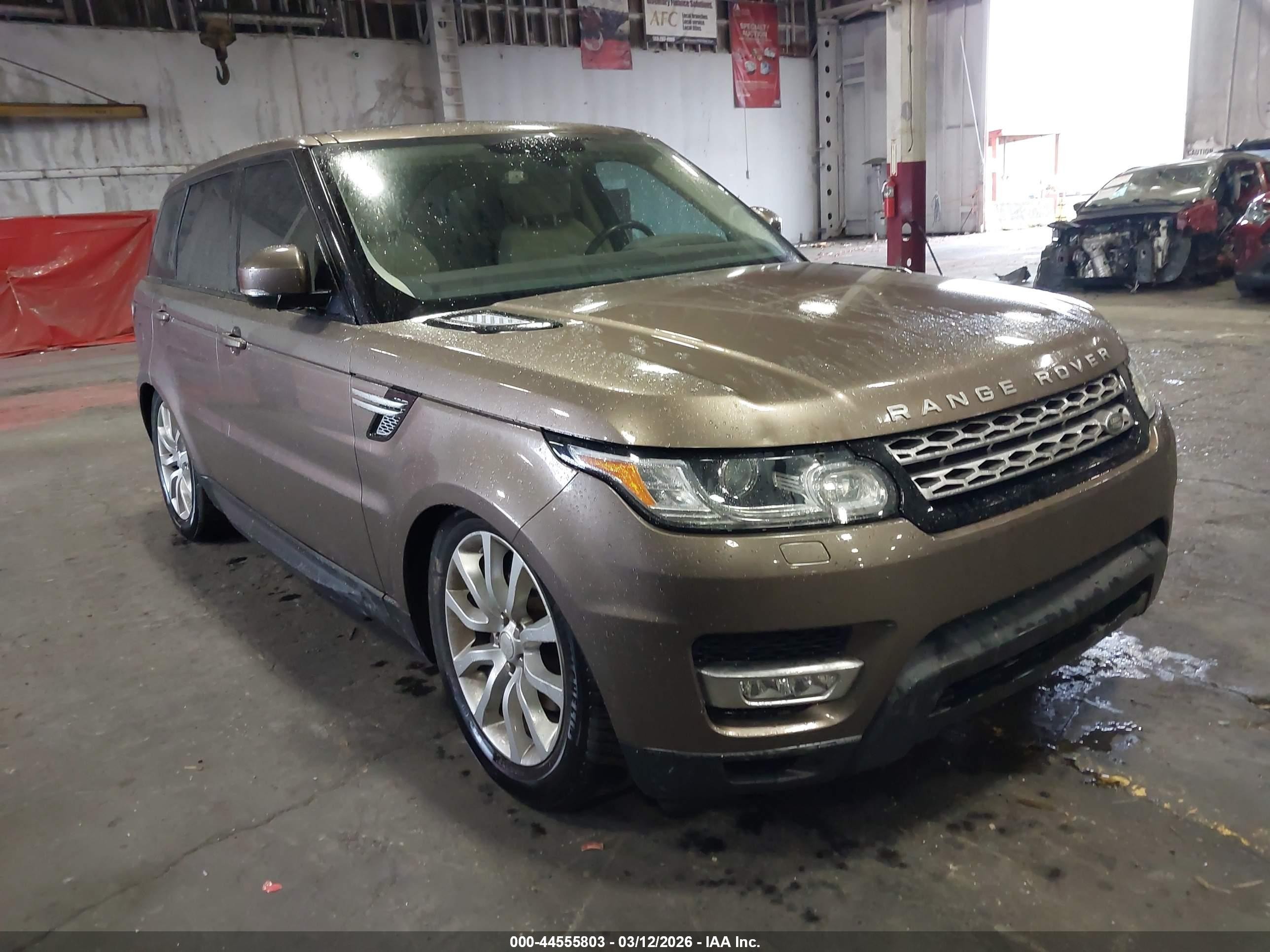 2014 Land Rover Range Rover Sport HSE, VIN SALWR2WF4EA317295 — Stripped