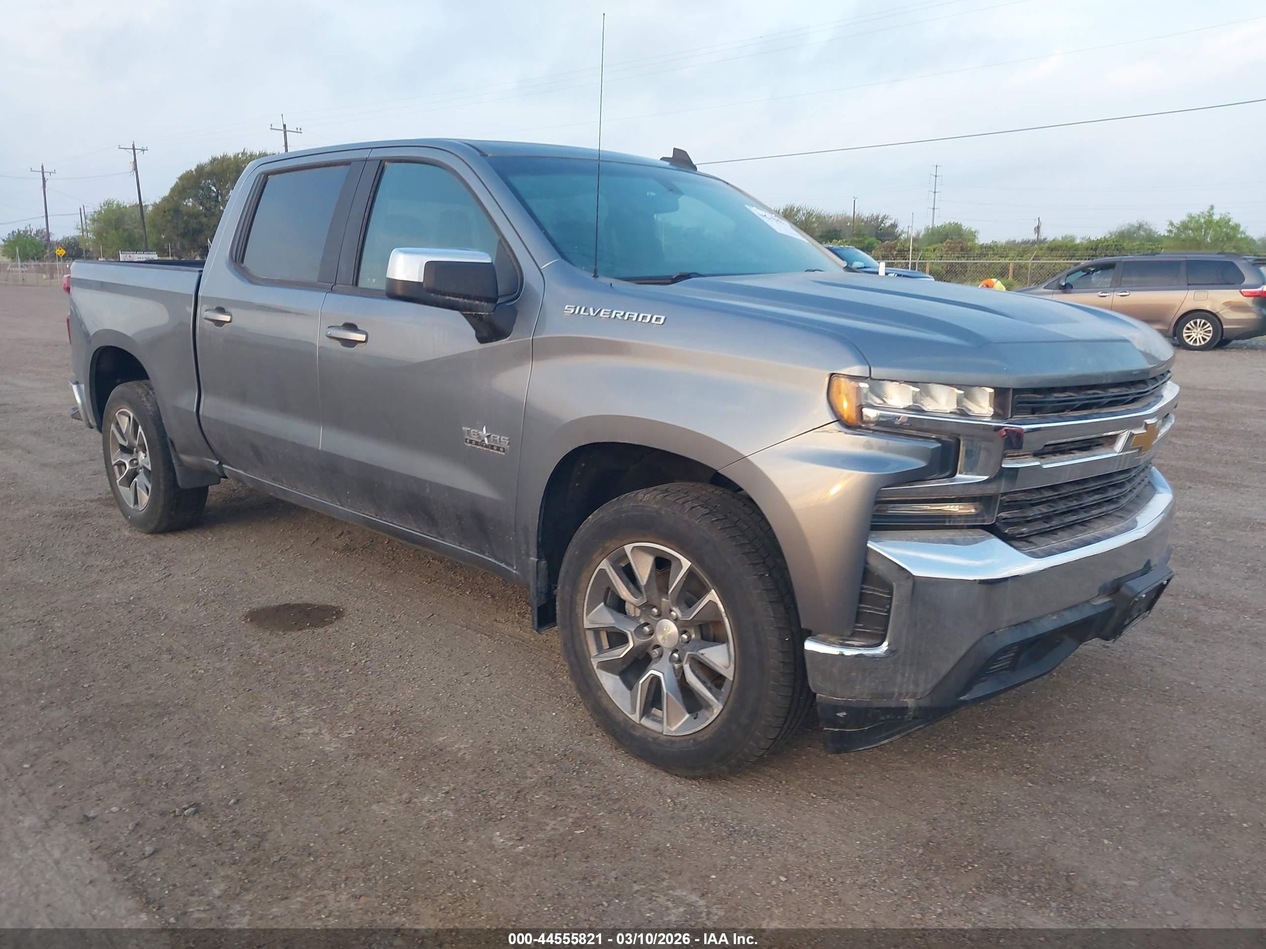2020 Chevrolet Silverado 1500 LT, VIN 1GCPWCED4LZ149554 — Fresh water flood