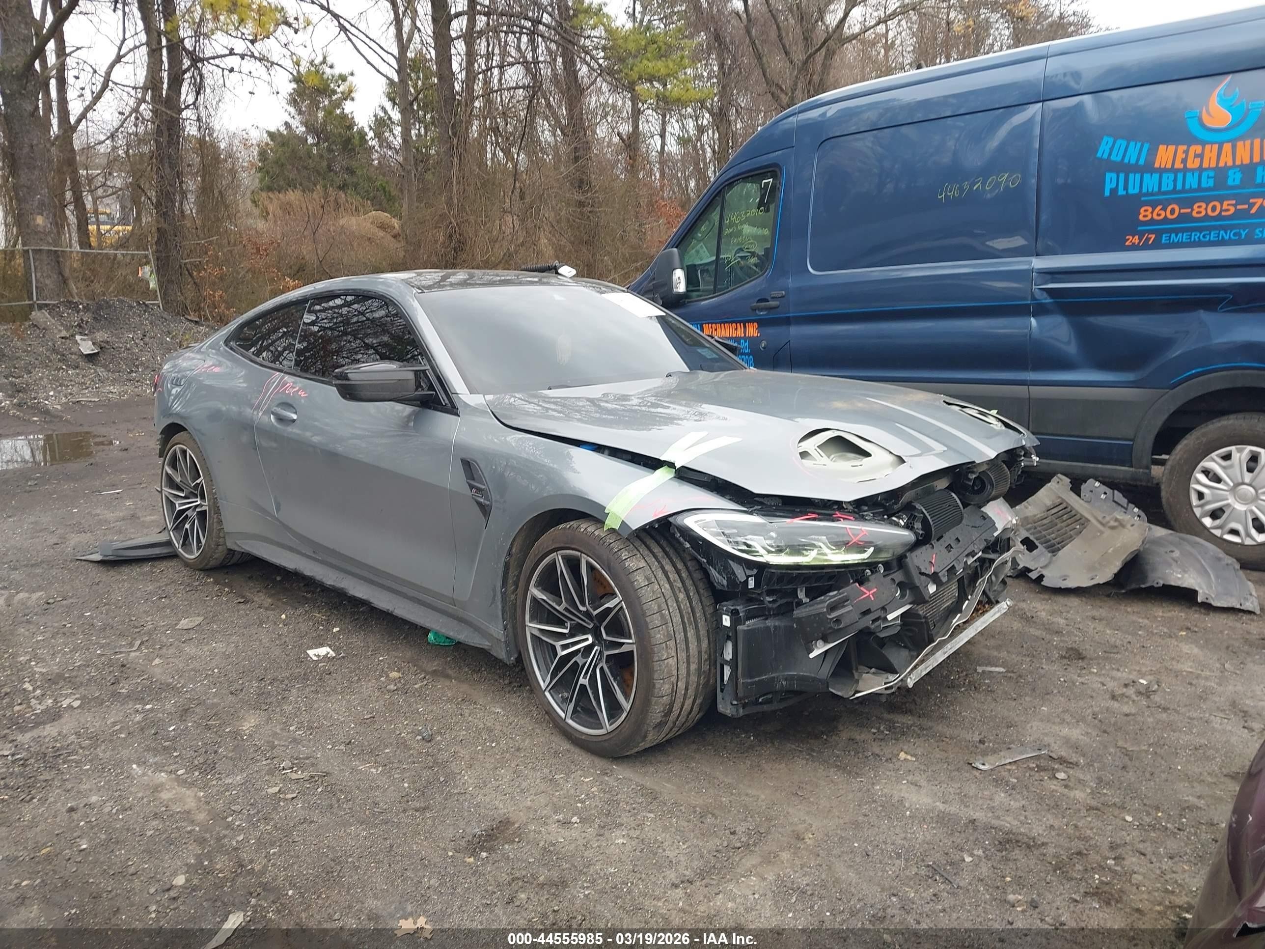 2023 BMW M4 Competition xDrive, VIN WBS43AZ08PCM56170 — Front end