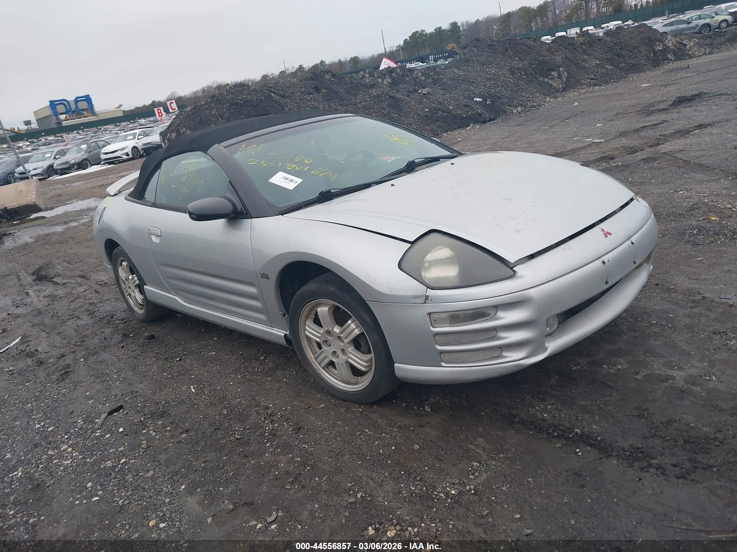 2001 Mitsubishi Eclipse GT, VIN 4A3AE85H91E012538 — Перед