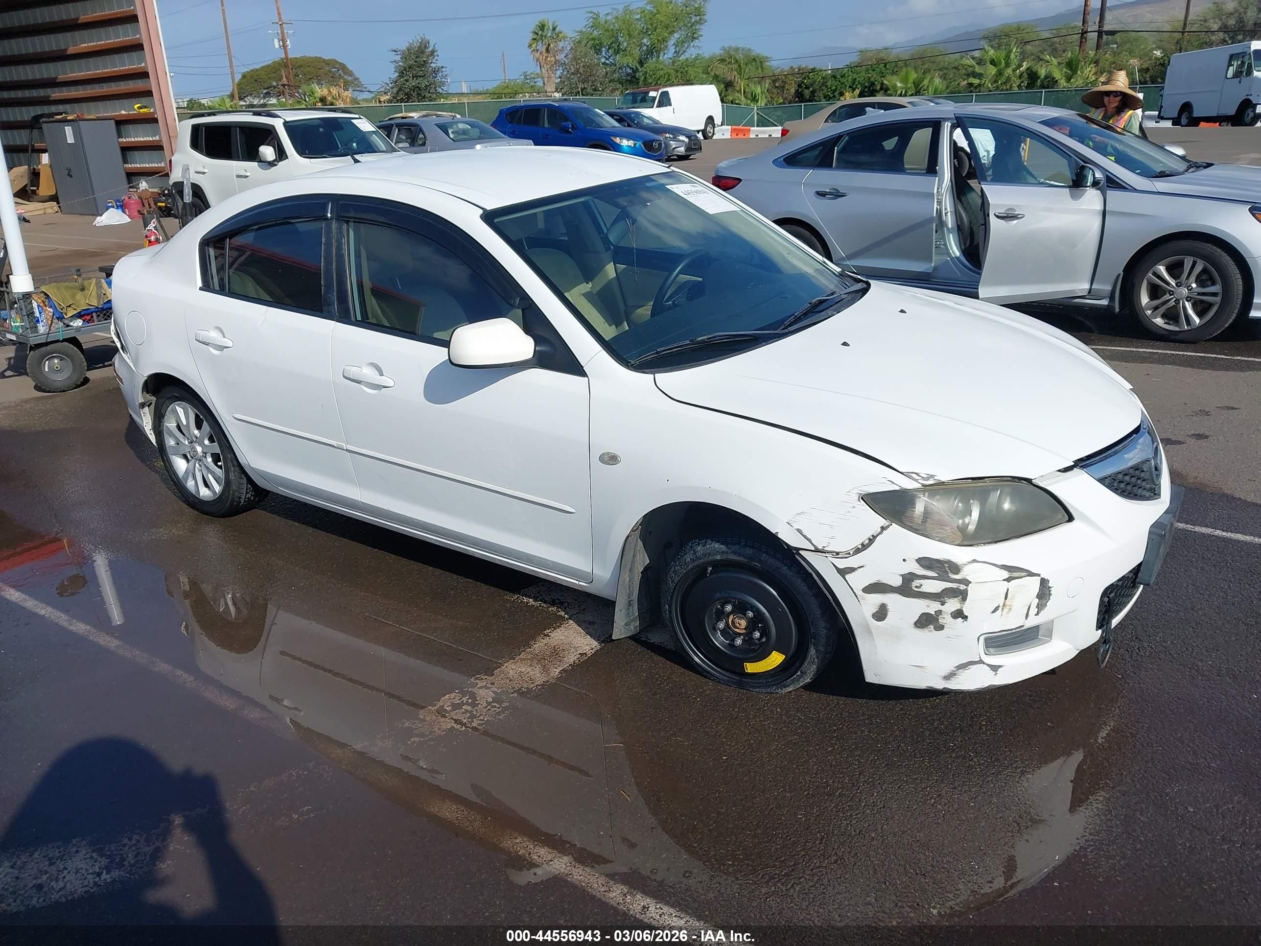 2007 Mazda 3 i Sport, VIN JM1BK32F271659126 — Front end