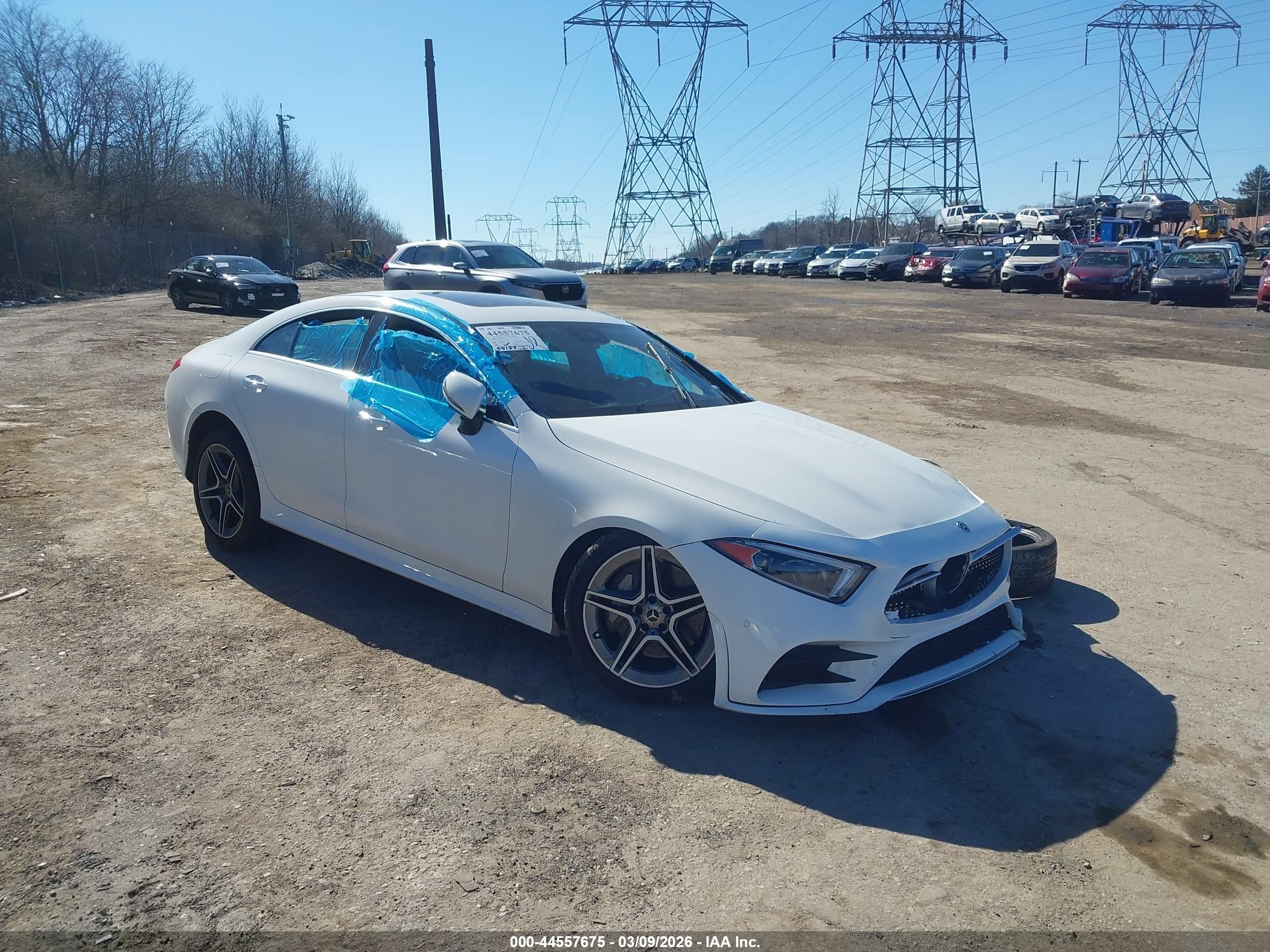 2021 Mercedes-Benz CLS 450, VIN W1K2J5KB8MA085922 — Front end