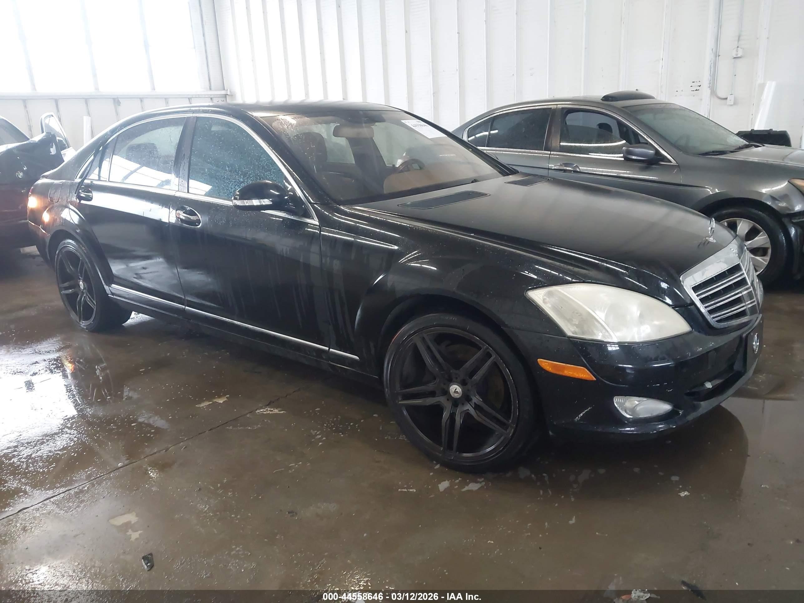 2008 Mercedes-Benz S 550, VIN WDDNG71X28A151651 — Front end