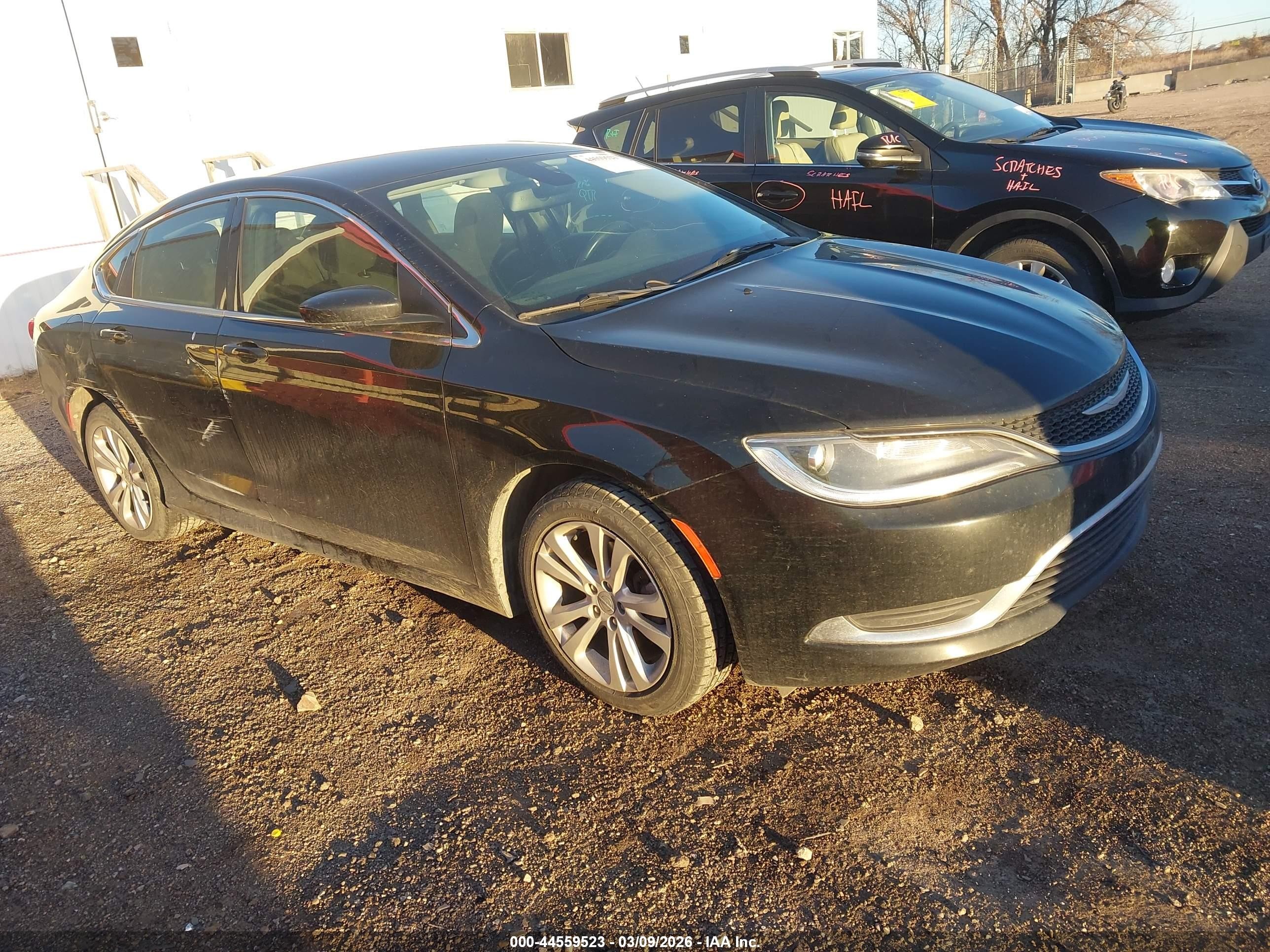2016 Chrysler 200 Limited, VIN 1C3CCCABXGN136191 — Frame damage
