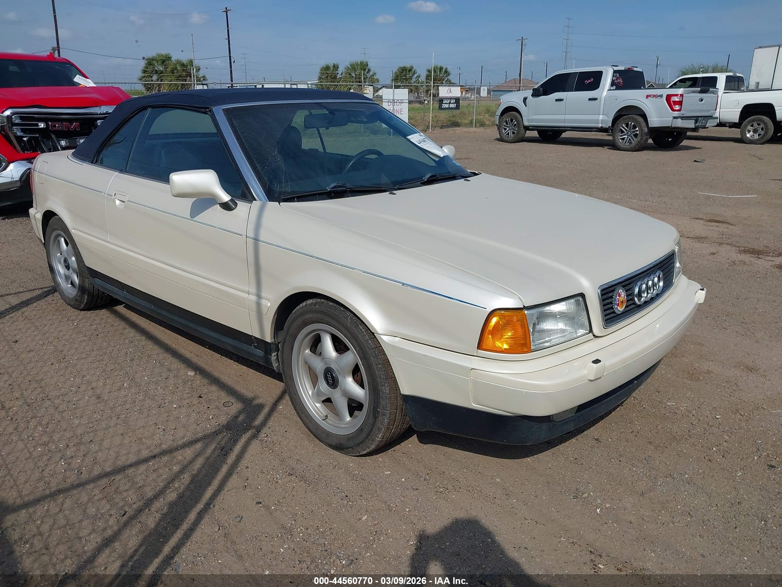 1998 Audi Cabriolet, VIN WAUAA88G6WN004869 — Front end