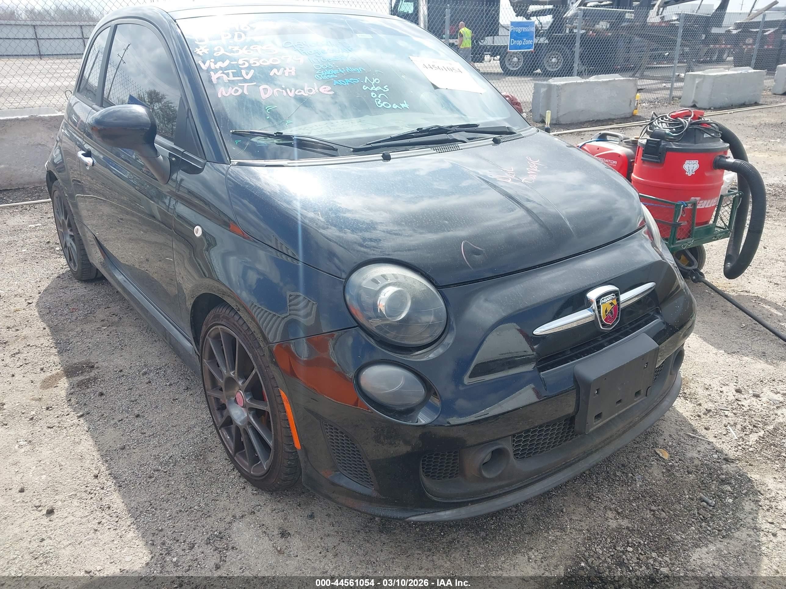 2015 FIAT 500 Abarth, VIN 3C3CFFFHXFT550074 — All over