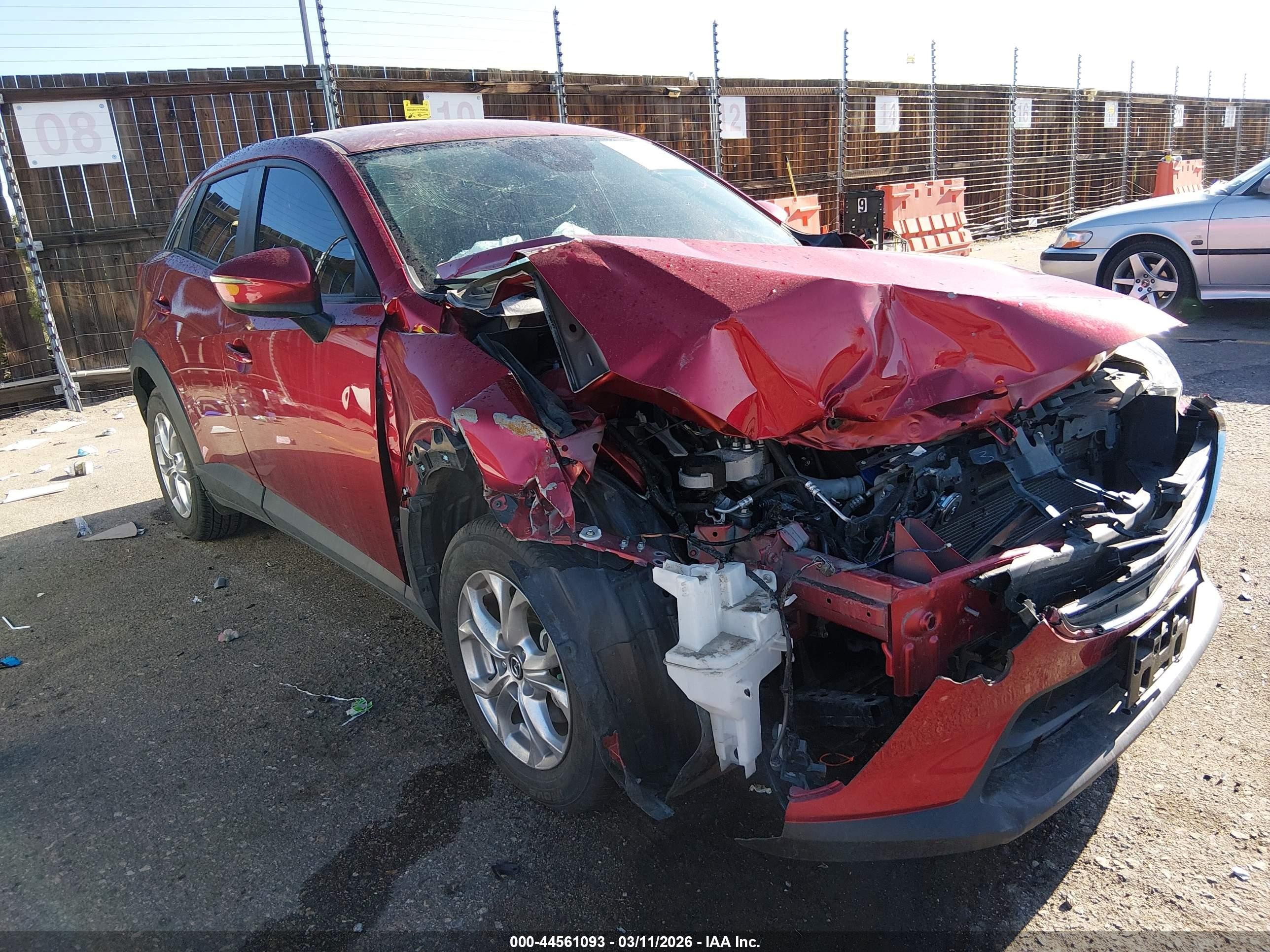2019 Mazda CX-3 Sport, VIN JM1DKFB71K1448138 — Front end