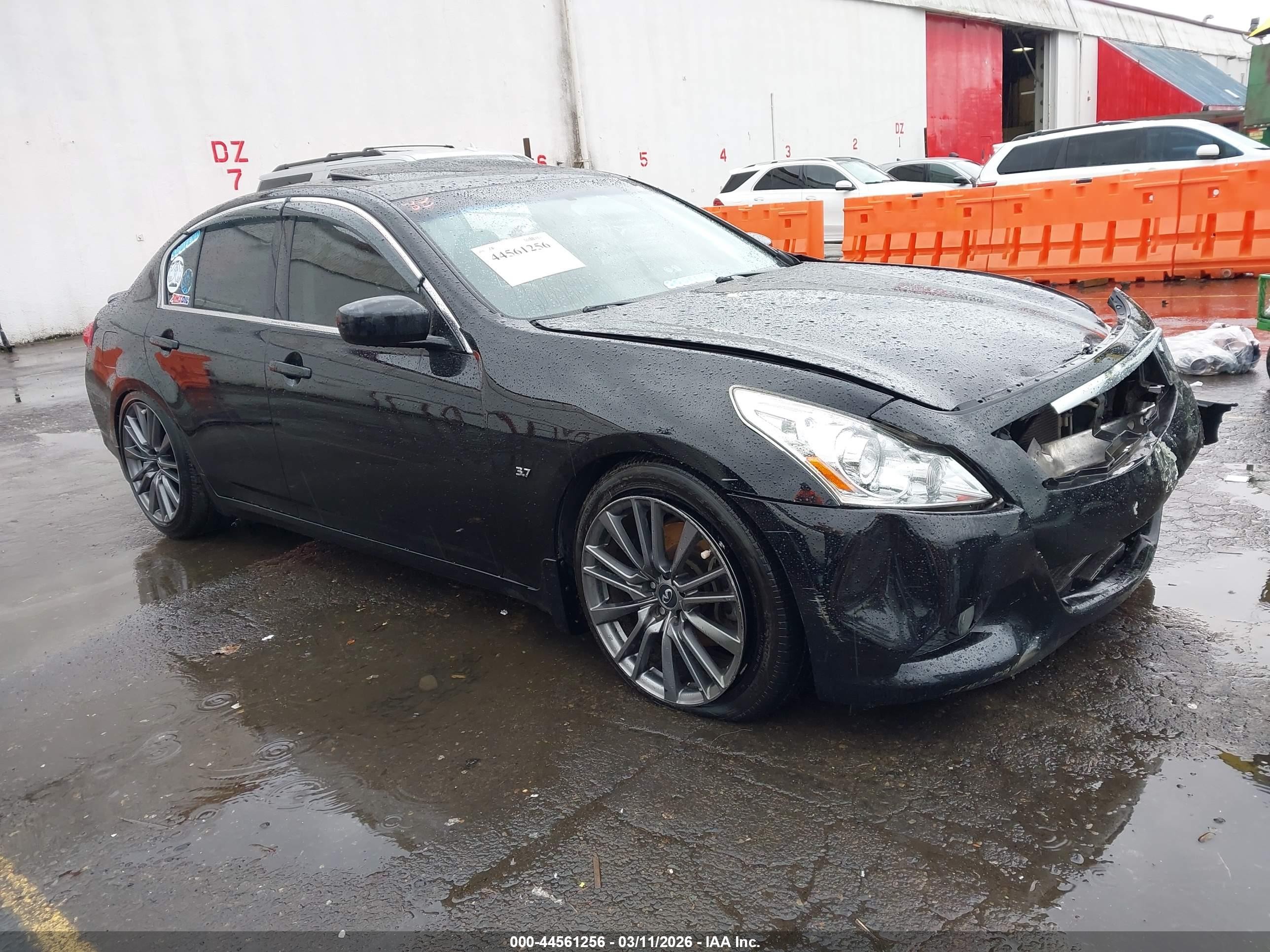 2015 Infiniti Q40, VIN JN1CV6AR1FM650796 — Biohazard / chemical