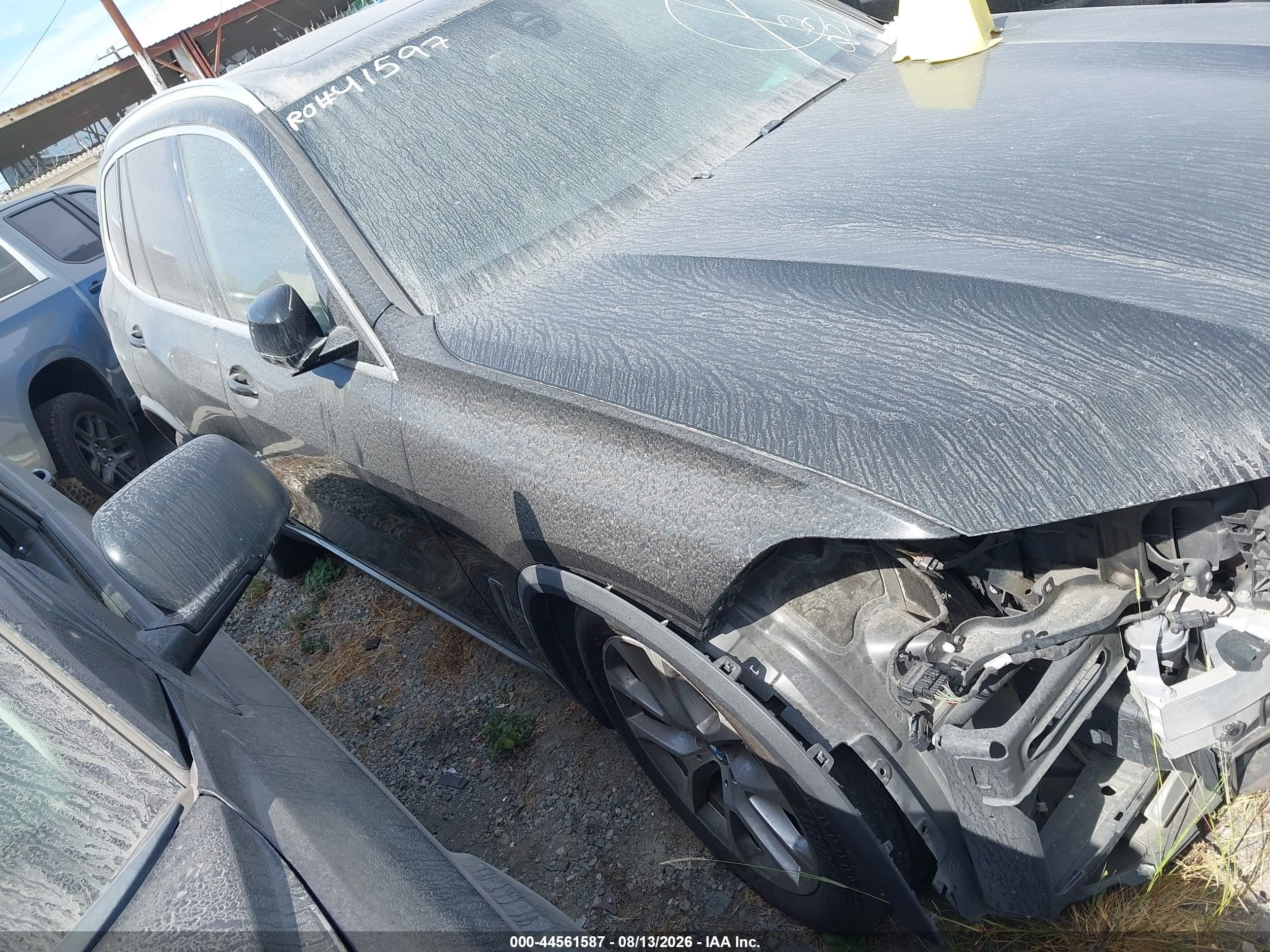 2022 BMW X5 xDrive40i, VIN 5UXCR6C07N9L45156 — Undercarriage