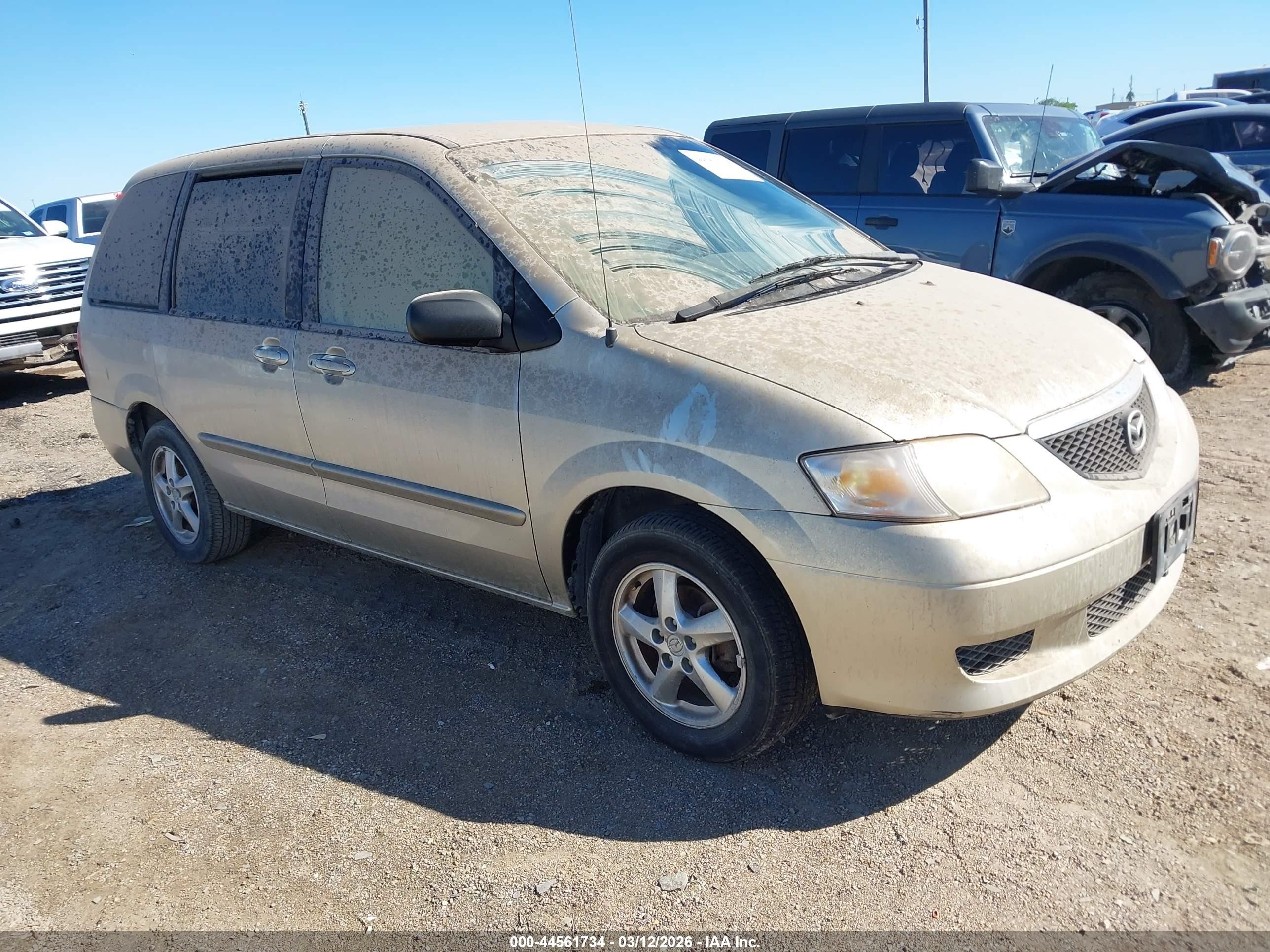 2003 Mazda MPV LX, VIN JM3LW28A430354734 — Normal wear