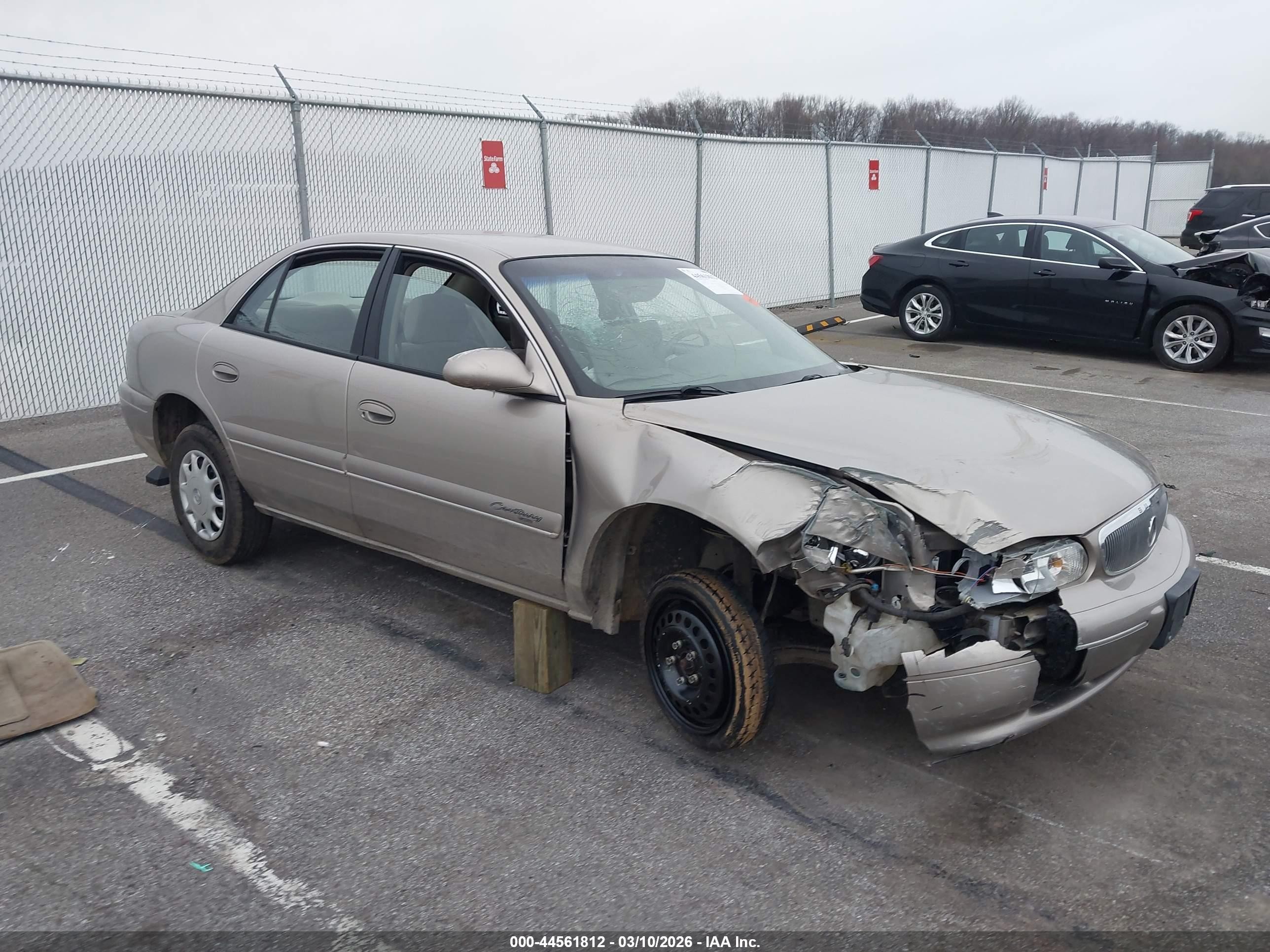2001 Buick Century Custom, VIN 2G4WS52J111165547 — Перед
