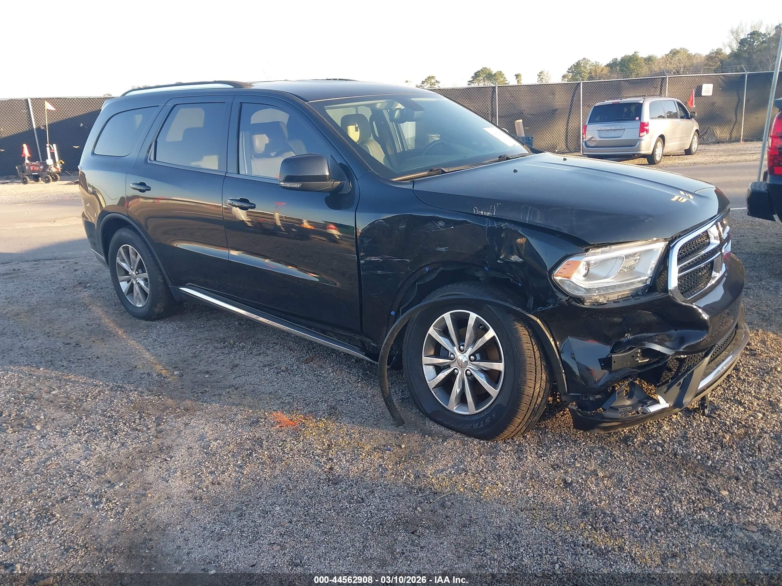 2015 Dodge Durango Limited, VIN 1C4RDHDG6FC921292 — Side