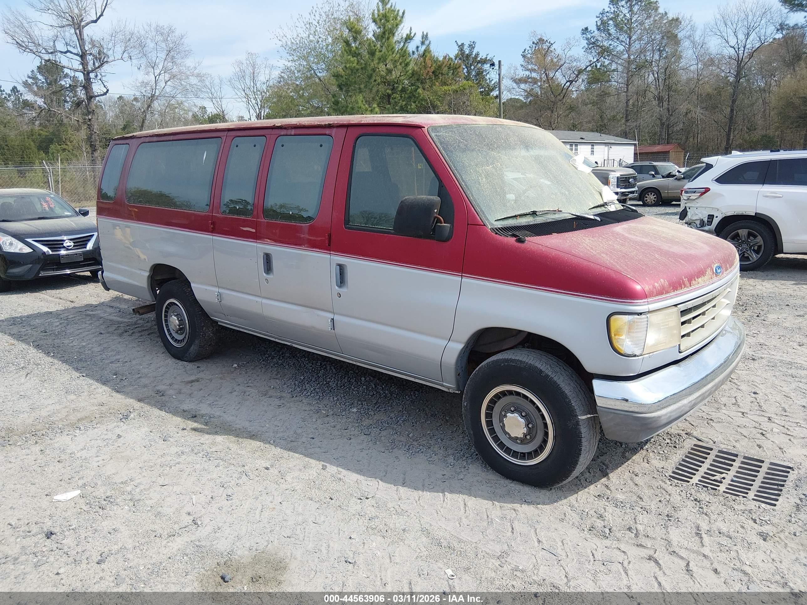 1993 Ford Econoline Wagon Super Custom, VIN 1FBJS31H9PHB45140 — Biohazard / chemical