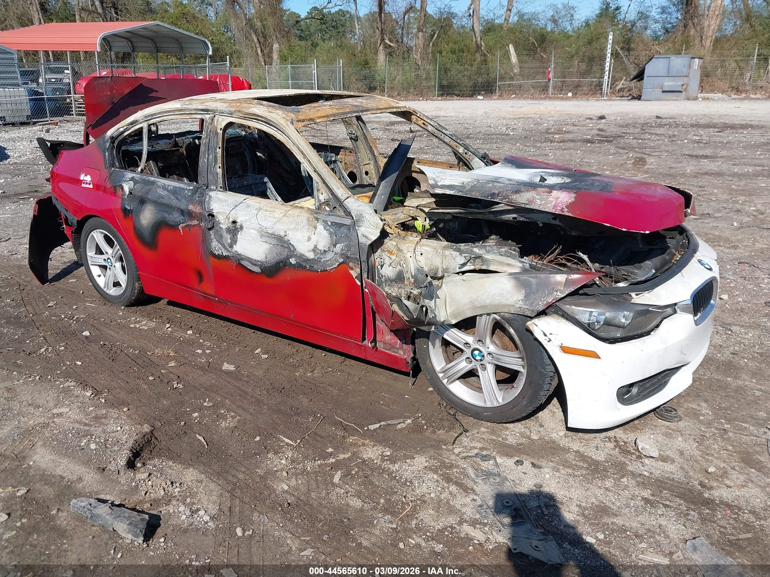 2013 BMW 3 Series 328i xDrive, VIN WBA3B5C51DF593461 — Burn