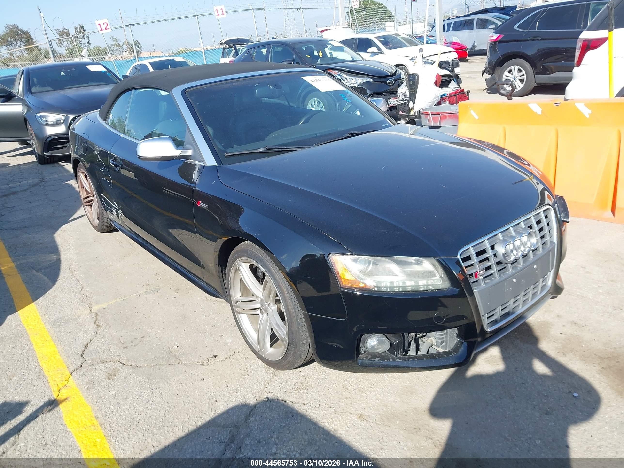 2012 Audi S5 Prestige, VIN WAUVGAFH2CN004527 — Front end