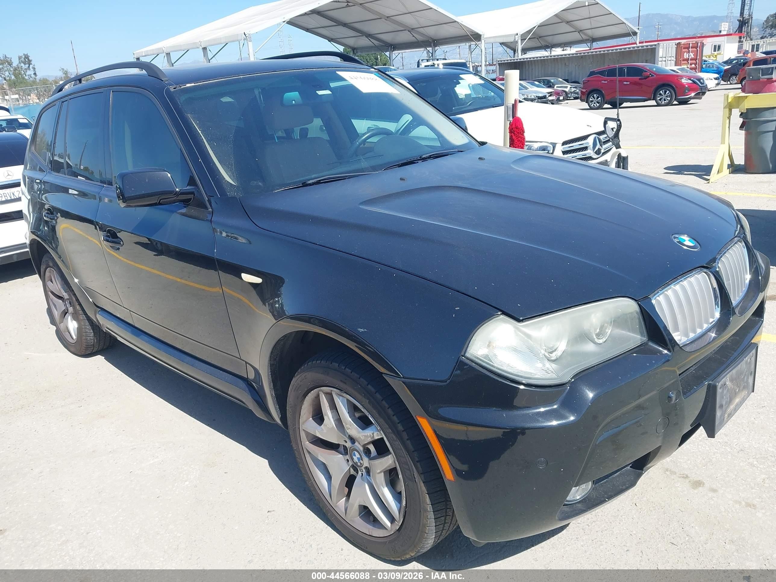 2008 BMW X3 3.0si, VIN WBXPC93478WJ16249 — Auction photo