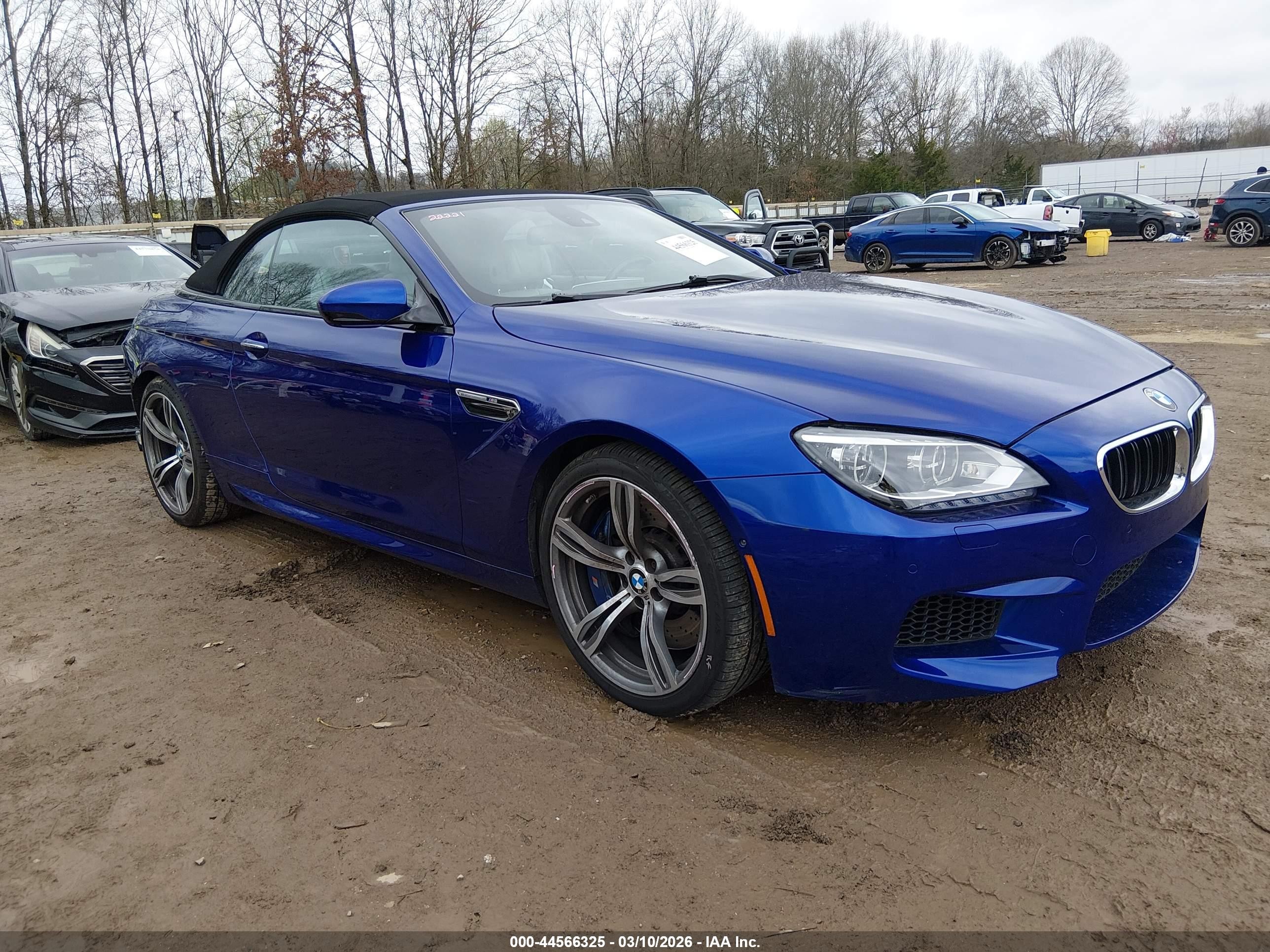 2012 BMW M6, VIN WBSLZ9C58CC985691 — Зад