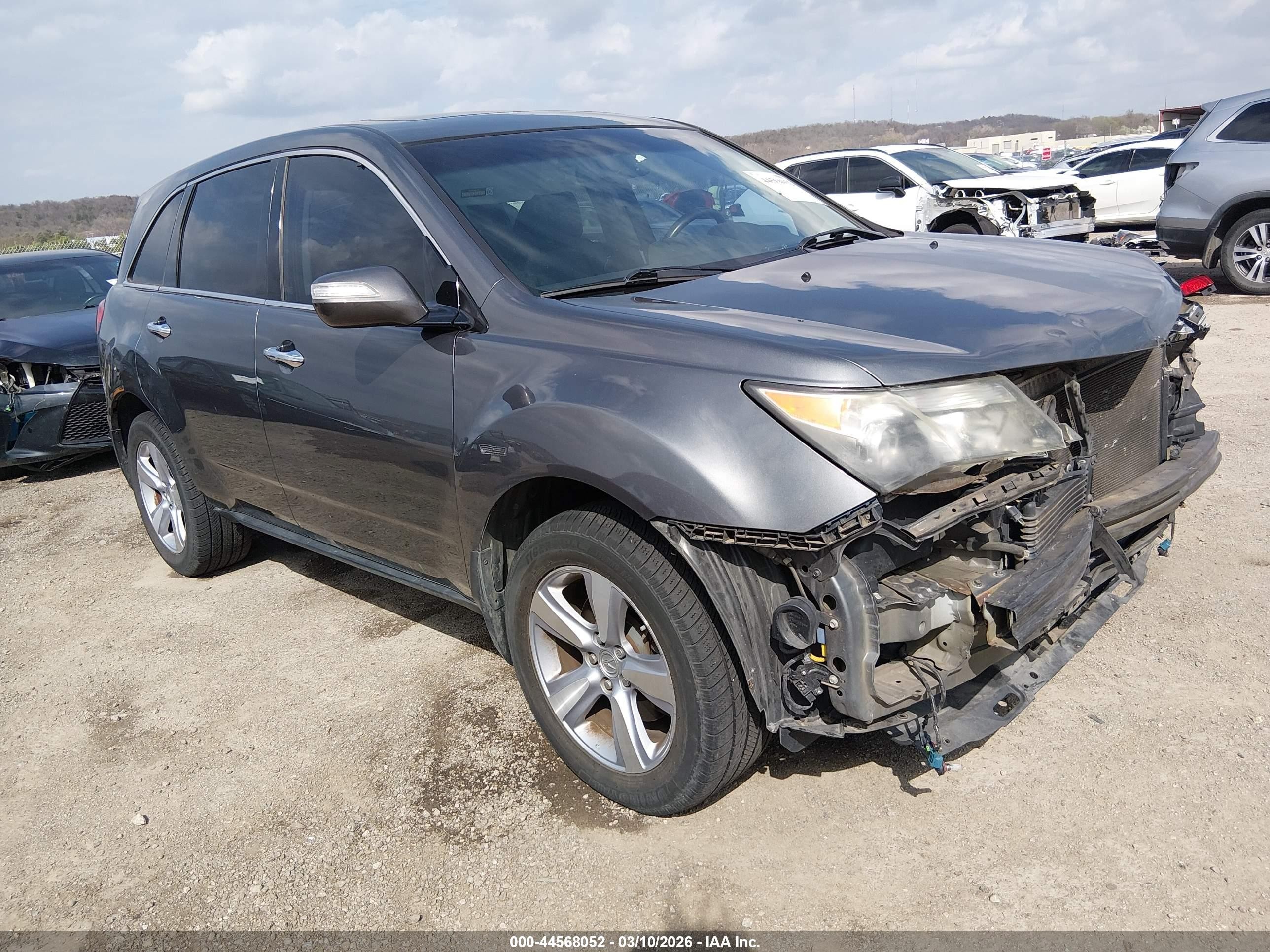 2012 Acura MDX Technology, VIN 2HNYD2H31CH540520 — Front end