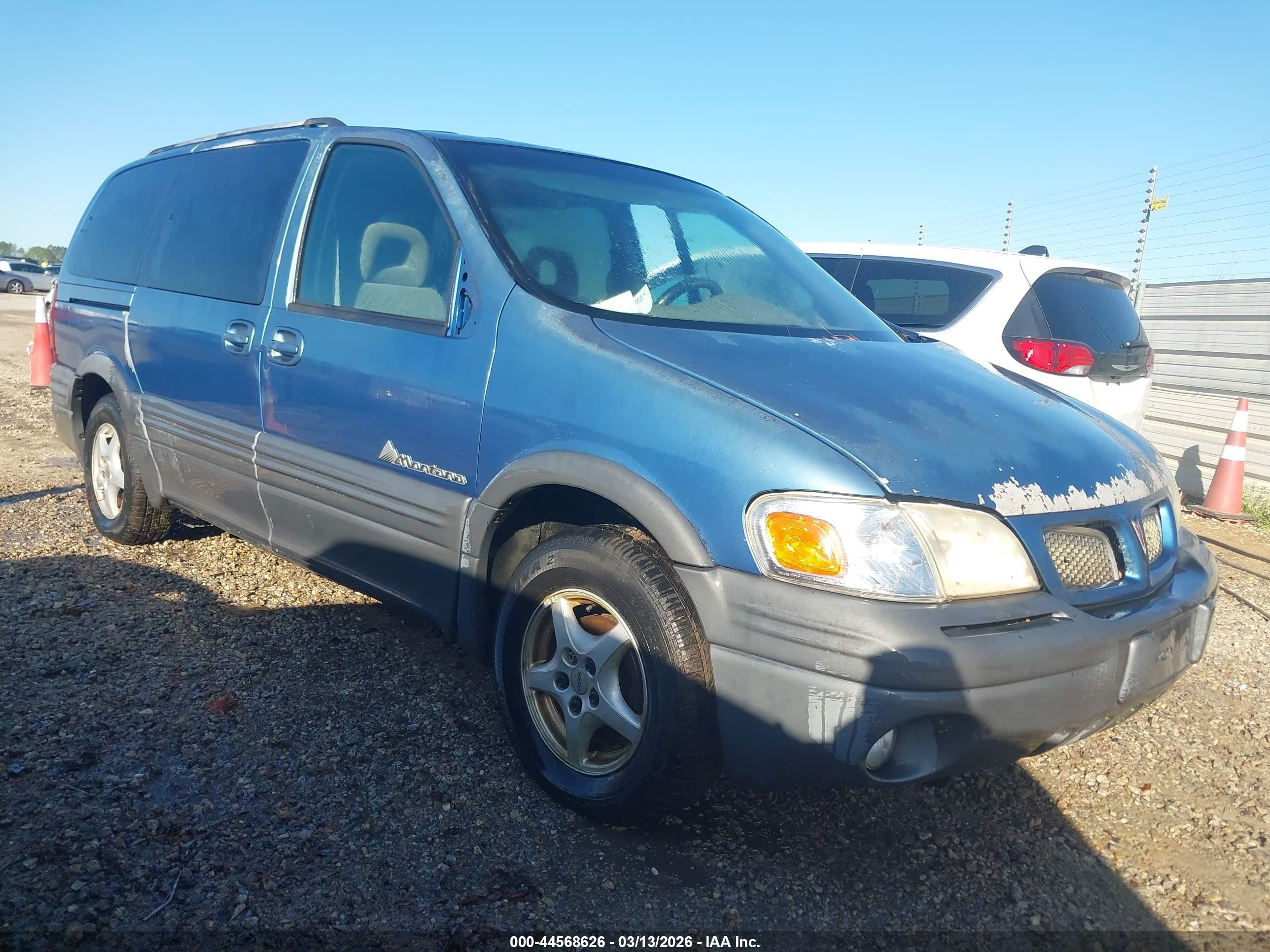1999 Pontiac Montana, VIN 1GMDX03E6XD196013 — Side