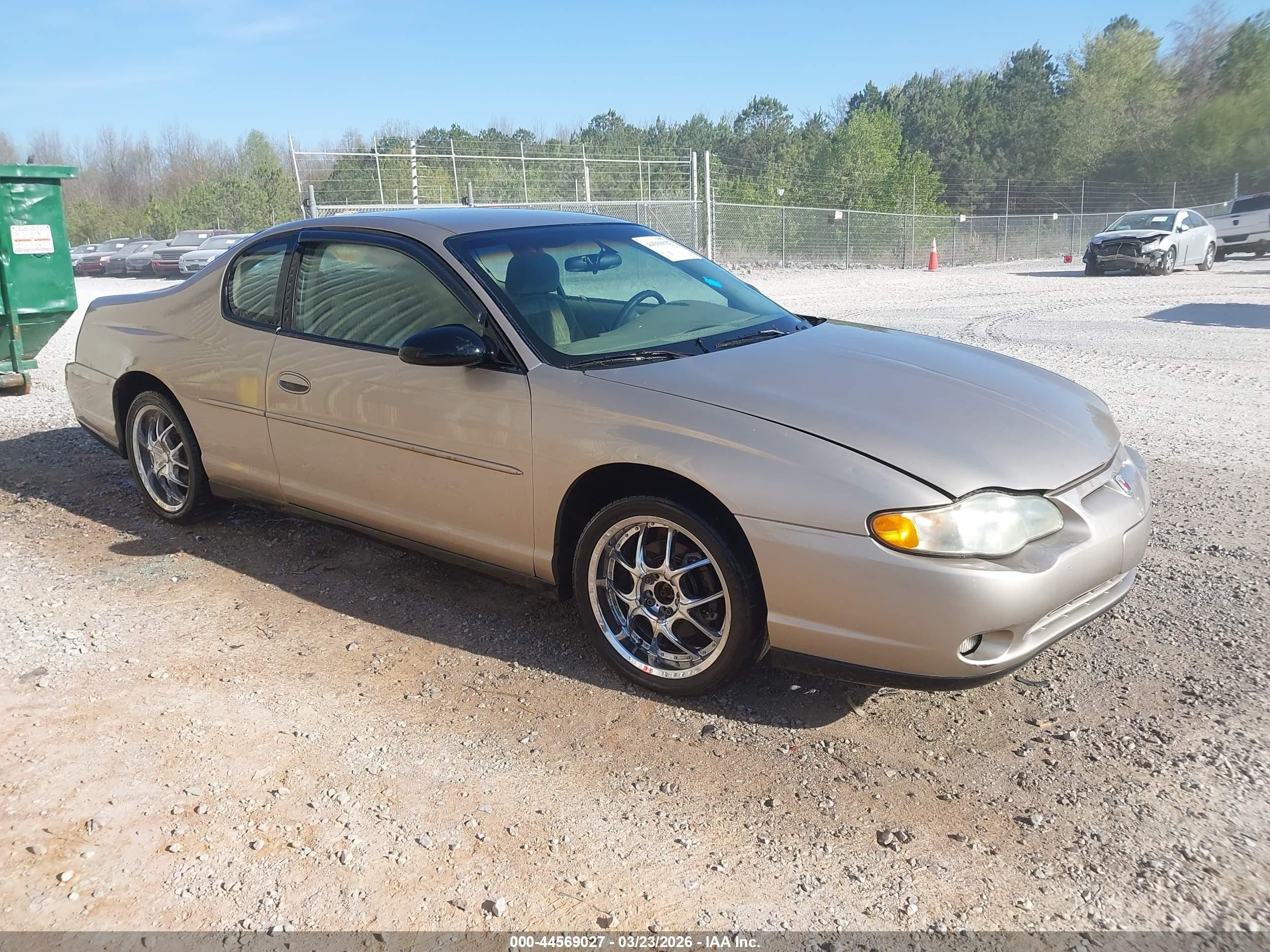 2003 Chevrolet Monte Carlo LS, VIN 2G1WW12E339169939 — Normal wear