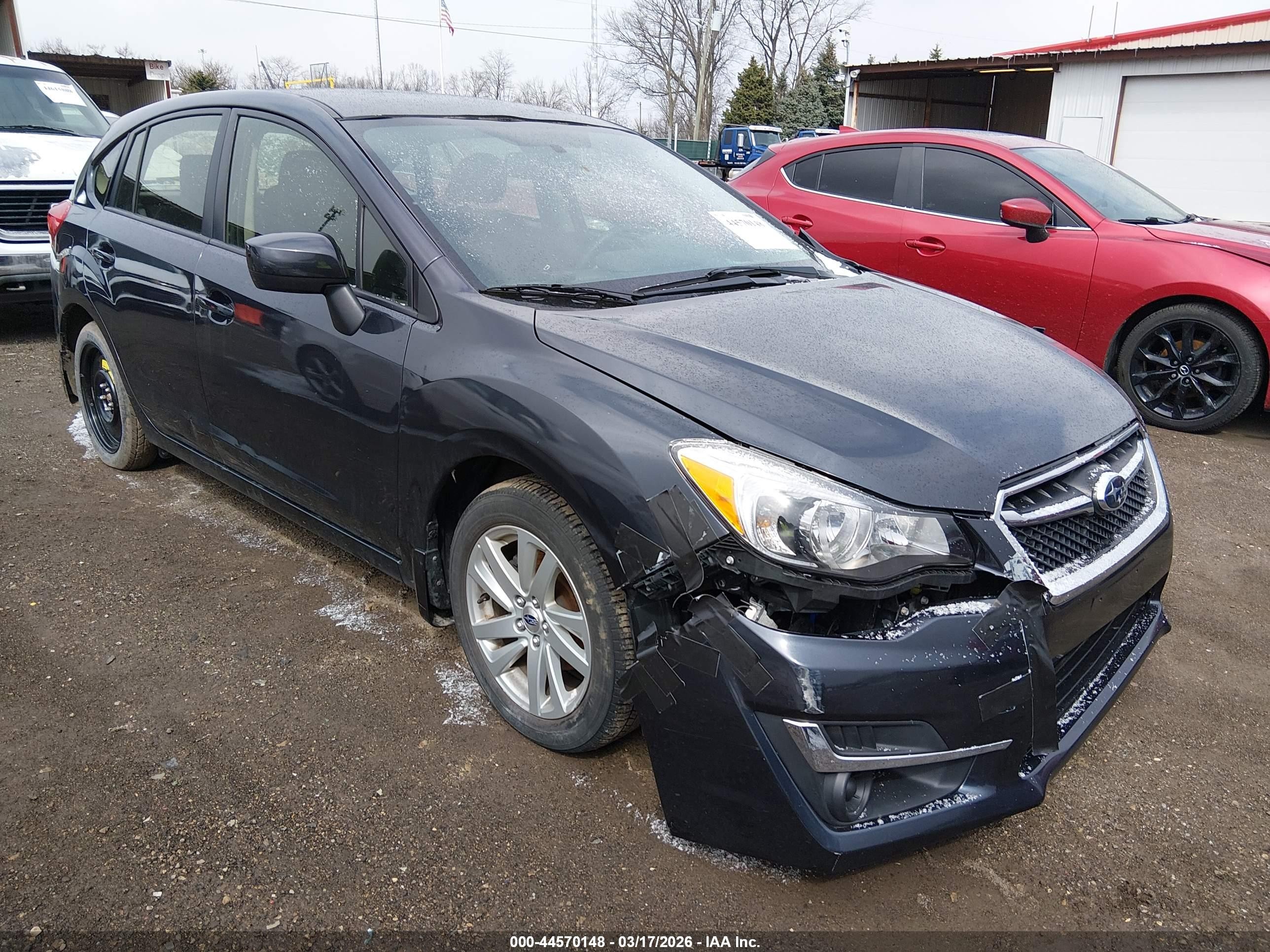 2015 Subaru Impreza Premium, VIN JF1GPAC69FH270196 — Front end