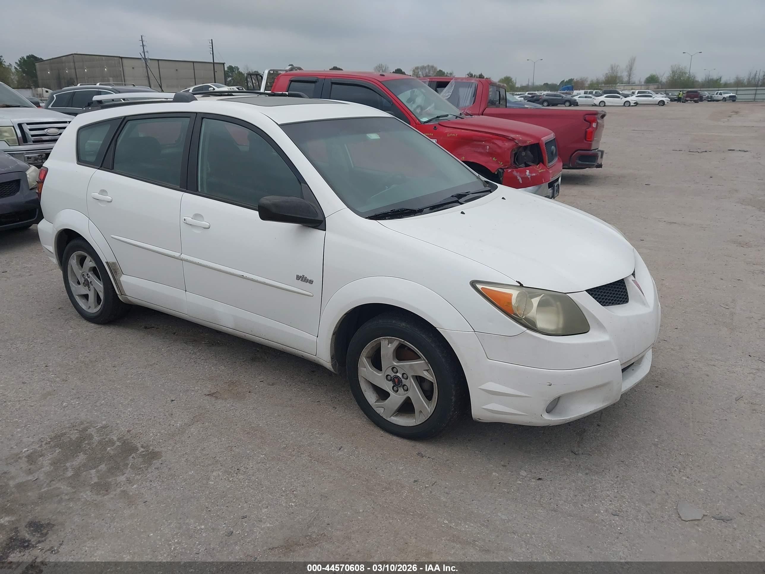 2004 Pontiac Vibe, VIN 5Y2SL62814Z418560 — Not stated