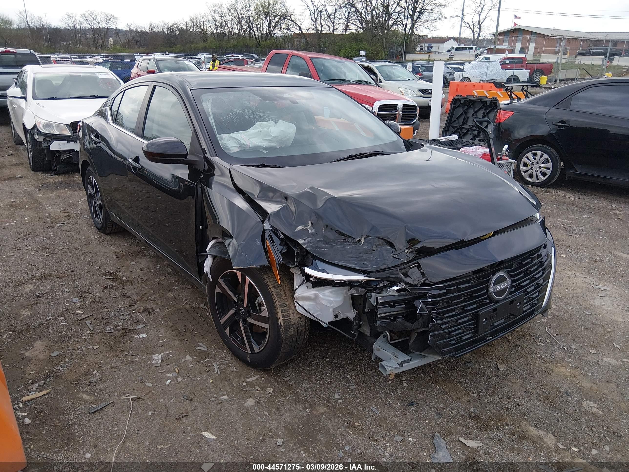 2024 Nissan Sentra SV, VIN 3N1AB8CVXRY300574 — Front end