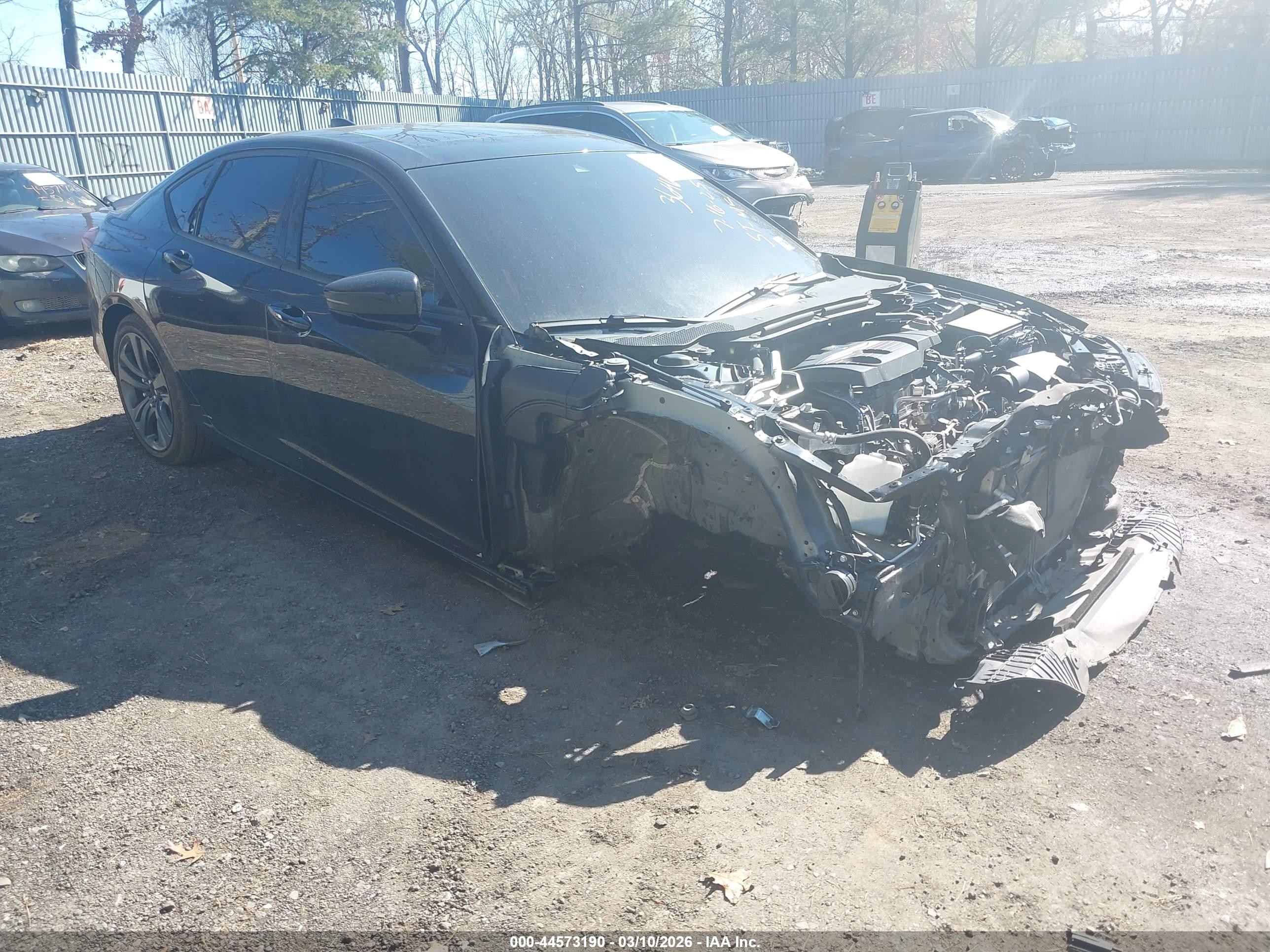 2023 Acura TLX w/A-Spec Package, VIN 19UUB6F59PA005186 — Theft recovery