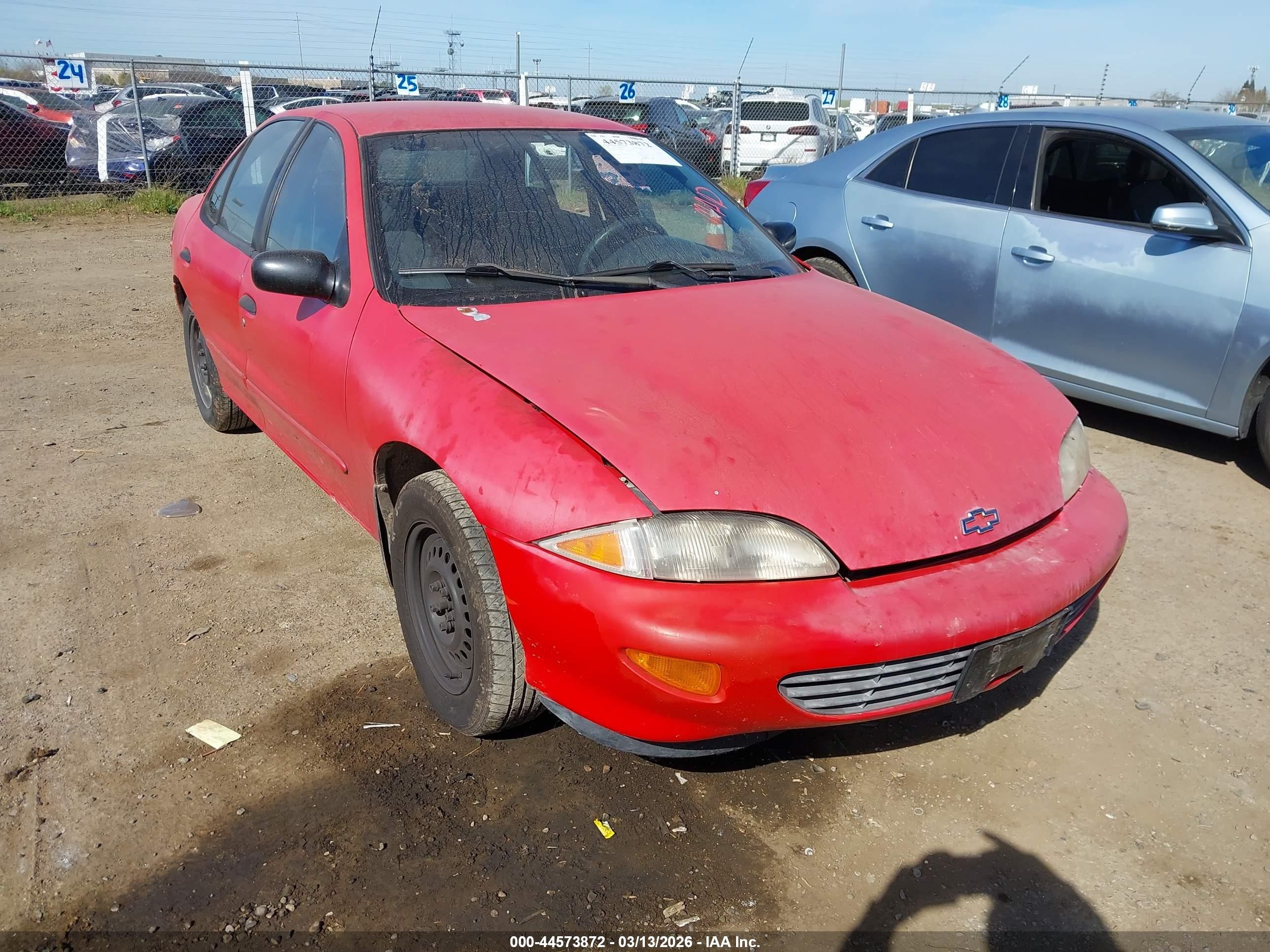 1996 Chevrolet Cavalier, VIN 1G1JC5243T7285497 — Front end
