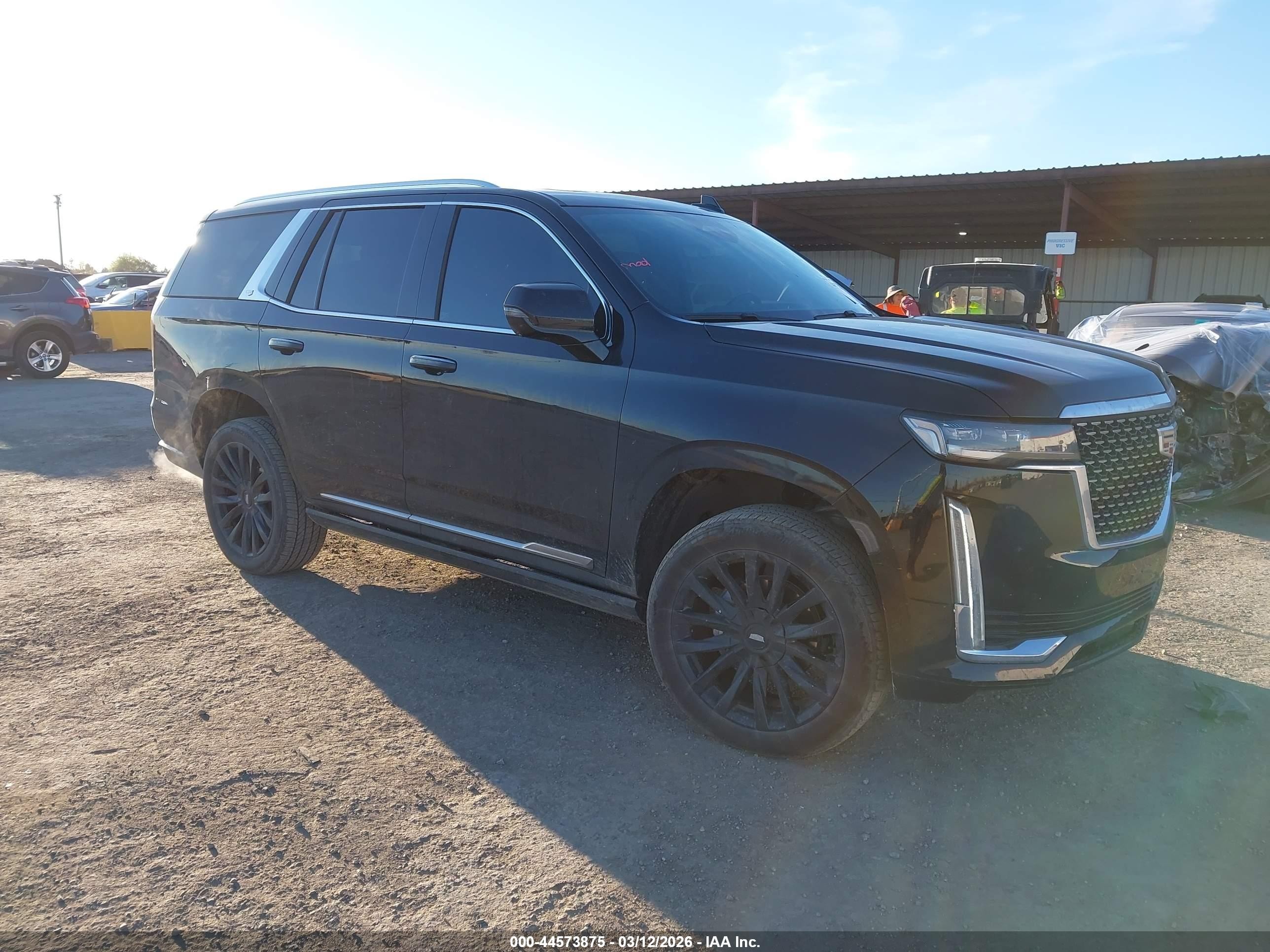 2023 Cadillac Escalade 4WD Premium Luxury, VIN 1GYS4CKL0PR446980 — Theft recovery
