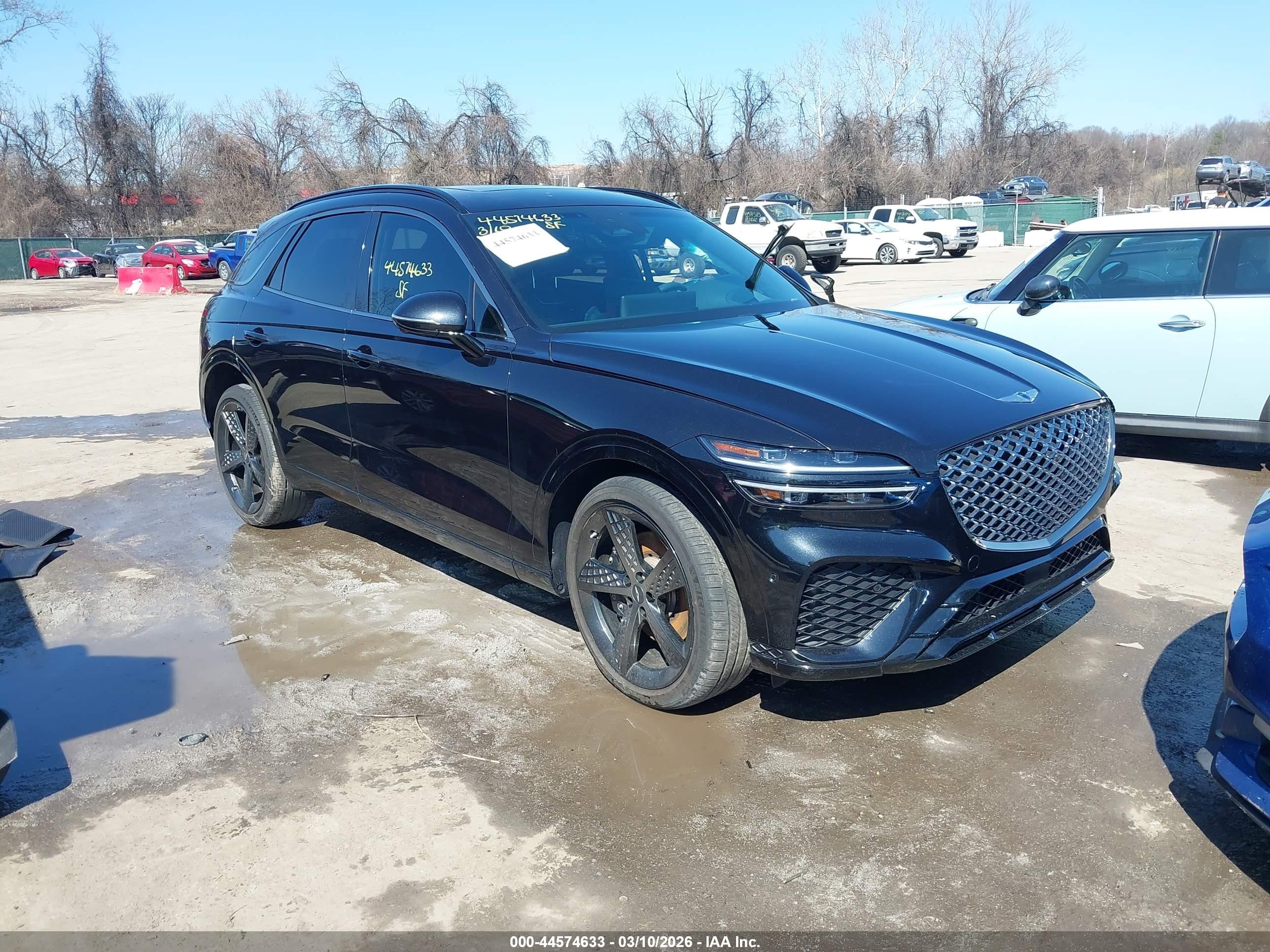 2023 Genesis GV70 Sport, VIN KMUMCDTC1PU137678 — Side