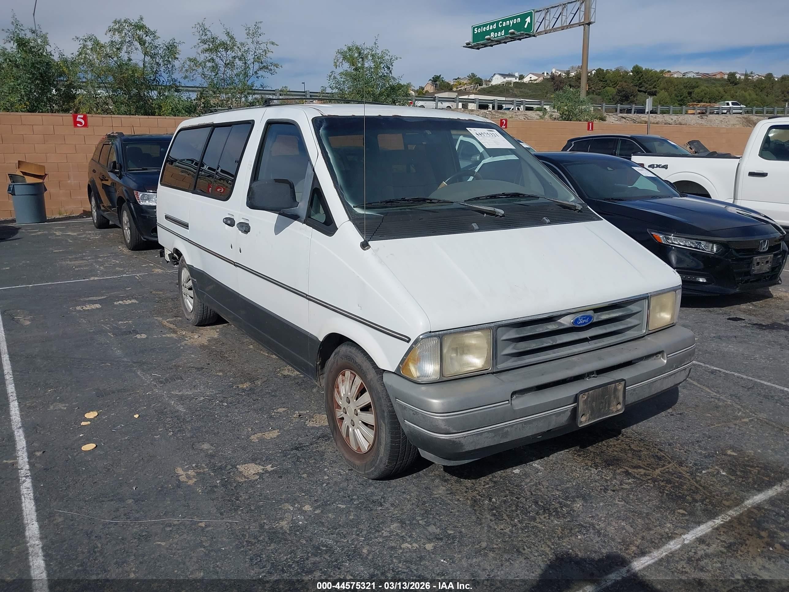 1994 Ford Aerostar, VIN 1FMDA31X7RZB16991 — Rear end
