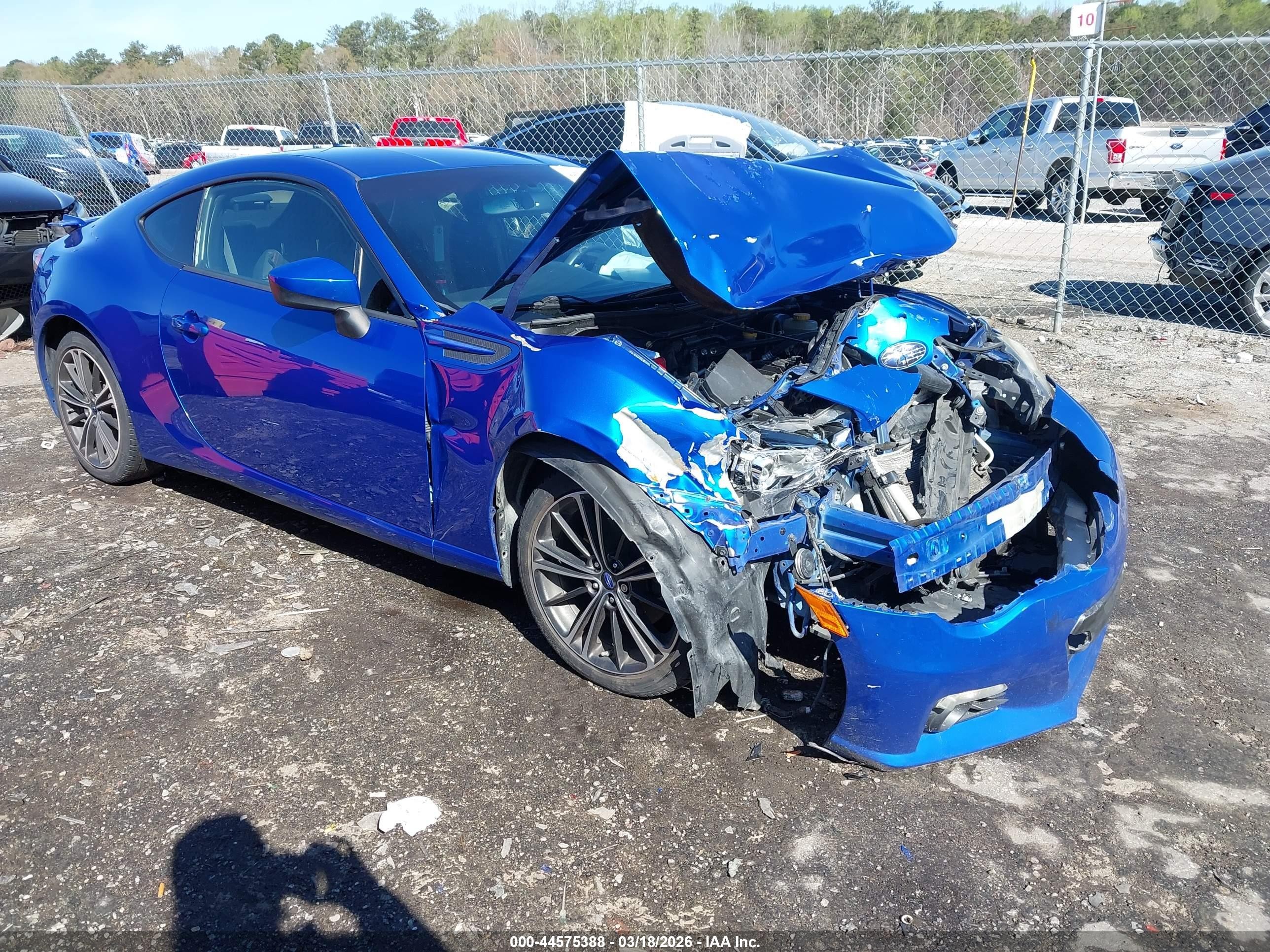 2014 Subaru BRZ Limited, VIN JF1ZCAC10E9603421 — Mechanical