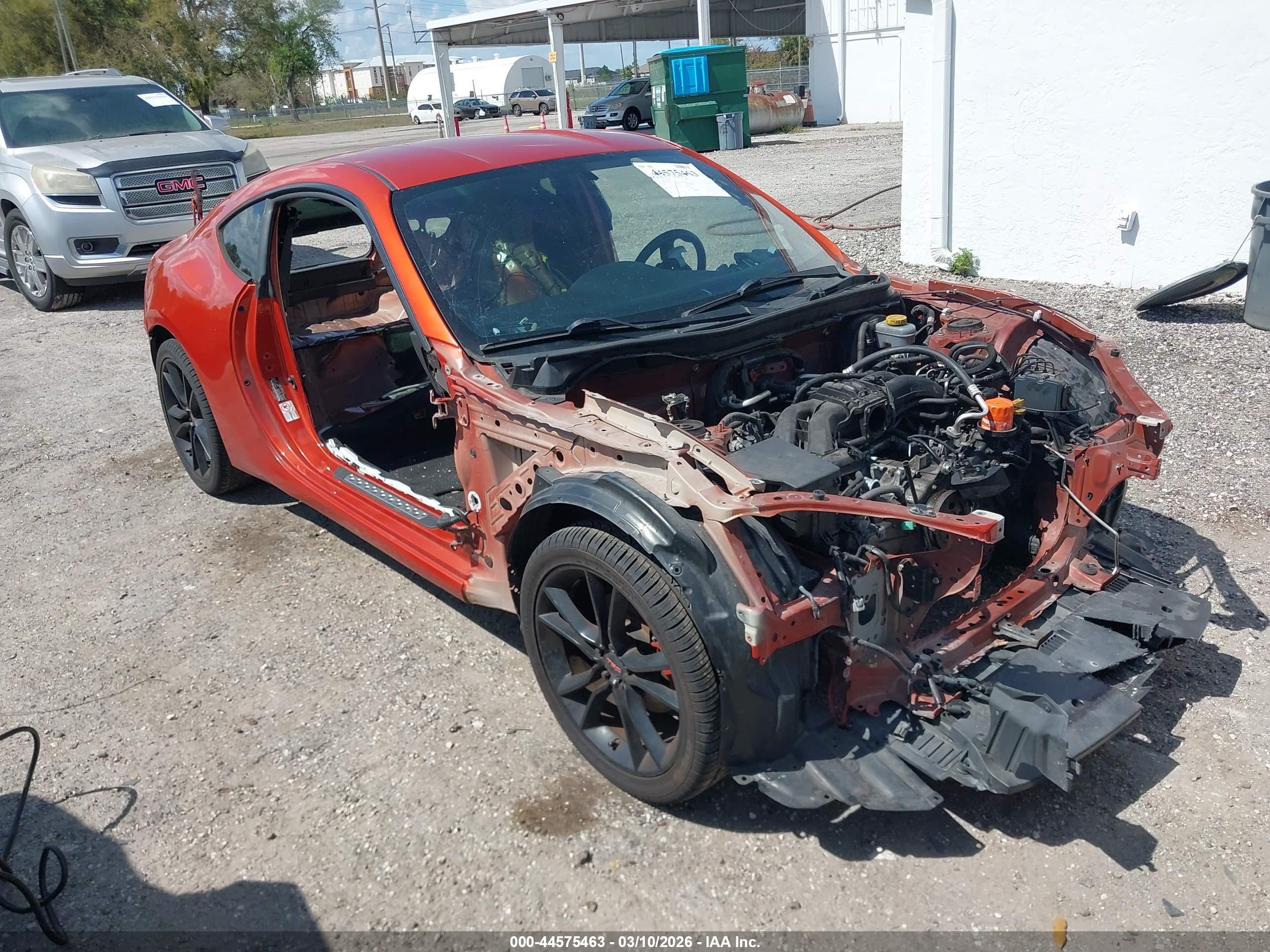 2015 Scion FR-S, VIN JF1ZNAA12F8711043 — Stripped