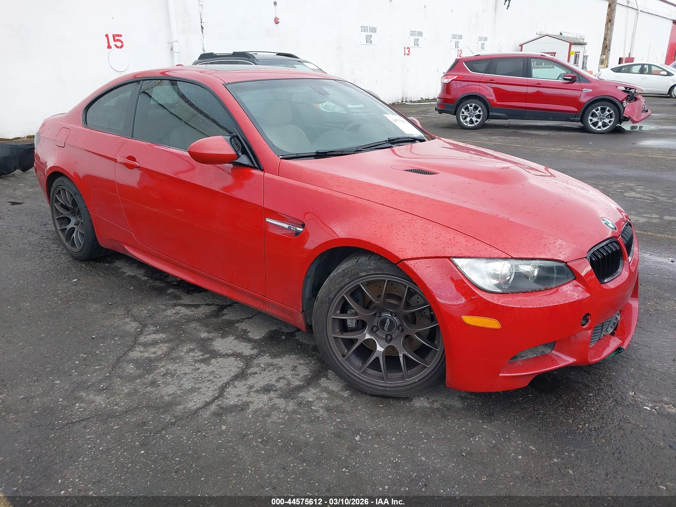 2013 BMW M3, VIN WBSKG9C59DJ593673 — Перед