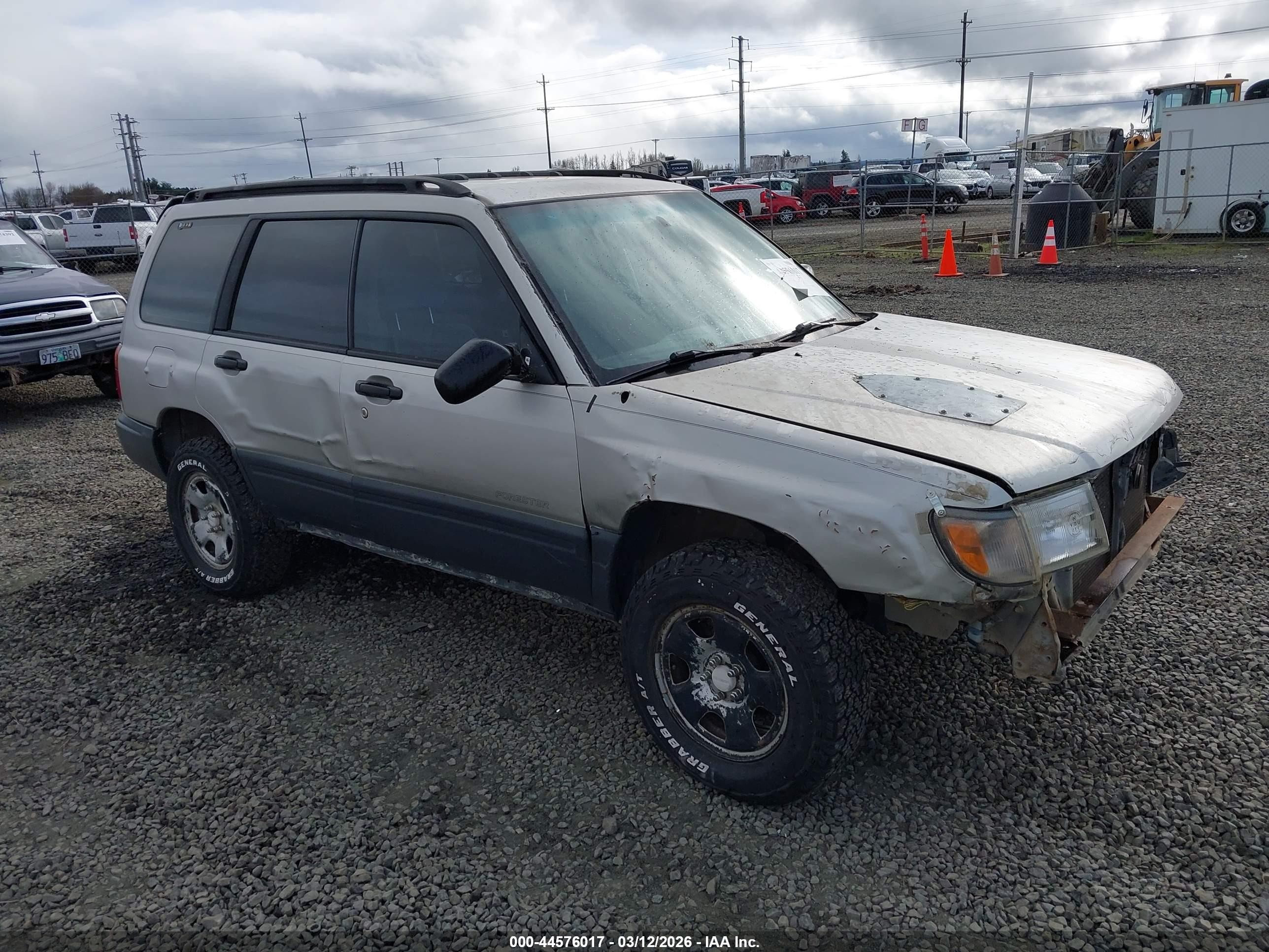 2000 Subaru Forester L, VIN JF1SF6356YH725025 — Обычный износ