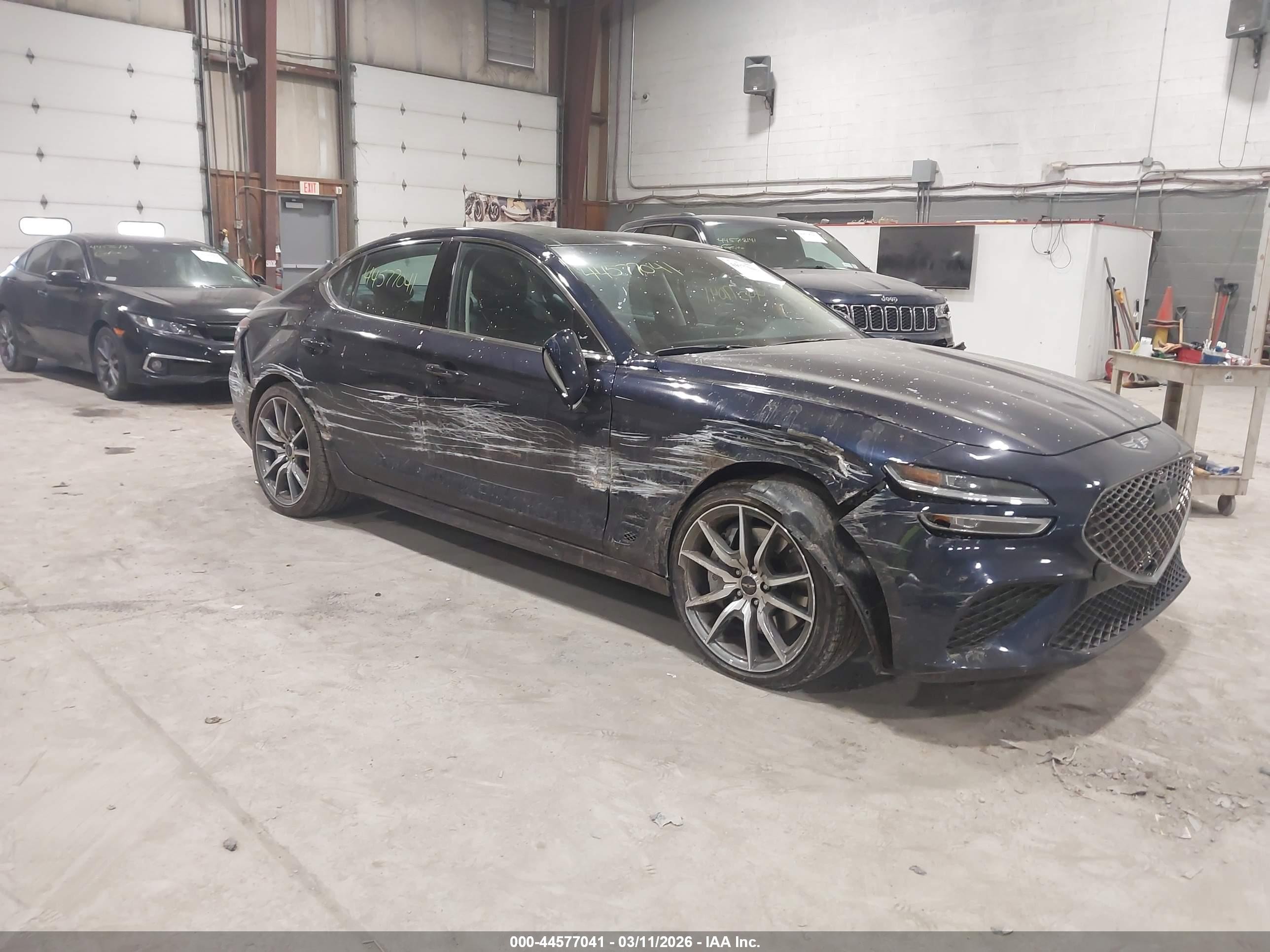 2026 Genesis G70 2.5T, VIN KMTG34SC9TU160509 — Side