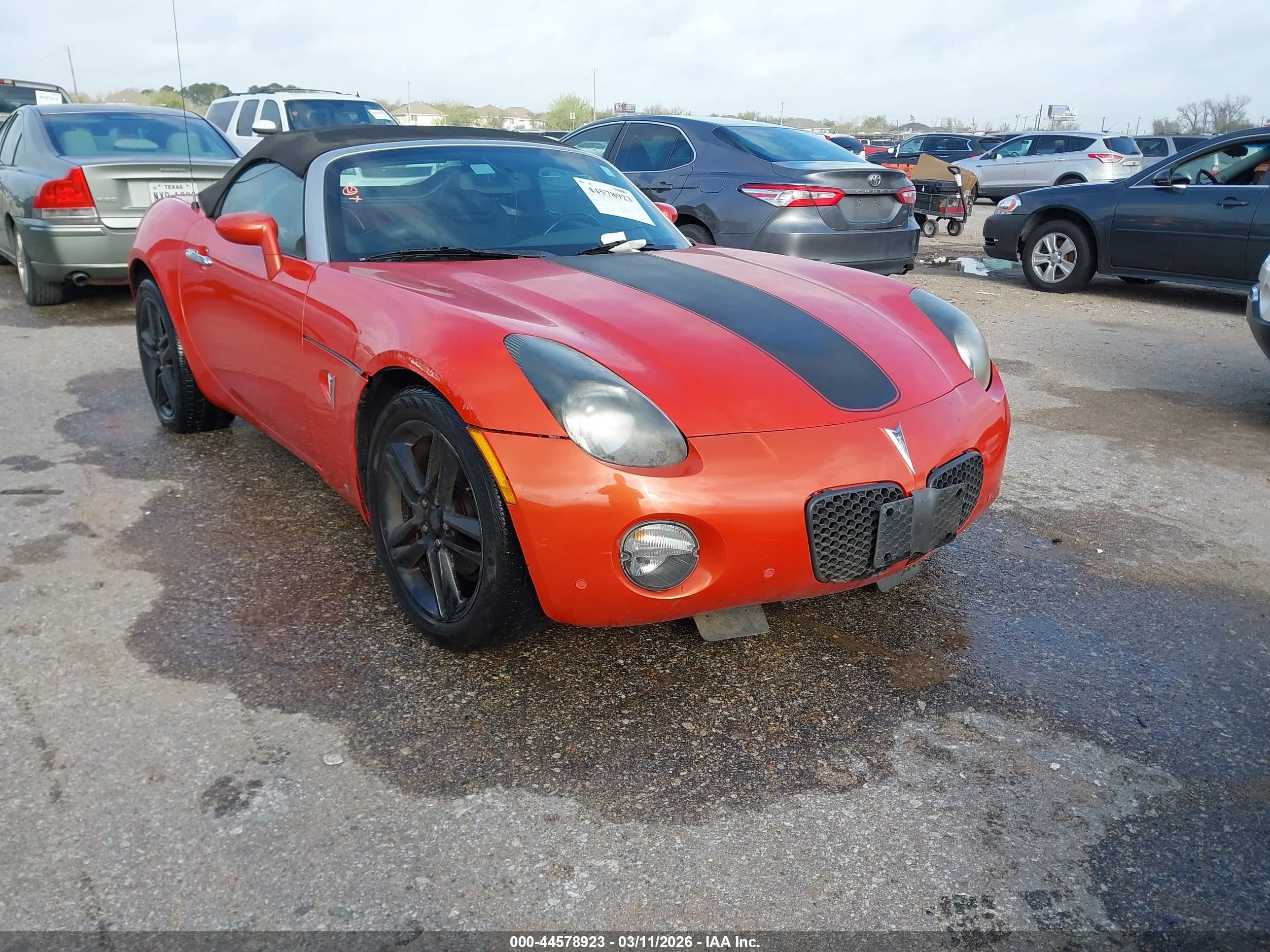 2009 Pontiac Solstice, VIN 1G2MK35B29Y104368 — Фото с аукциона