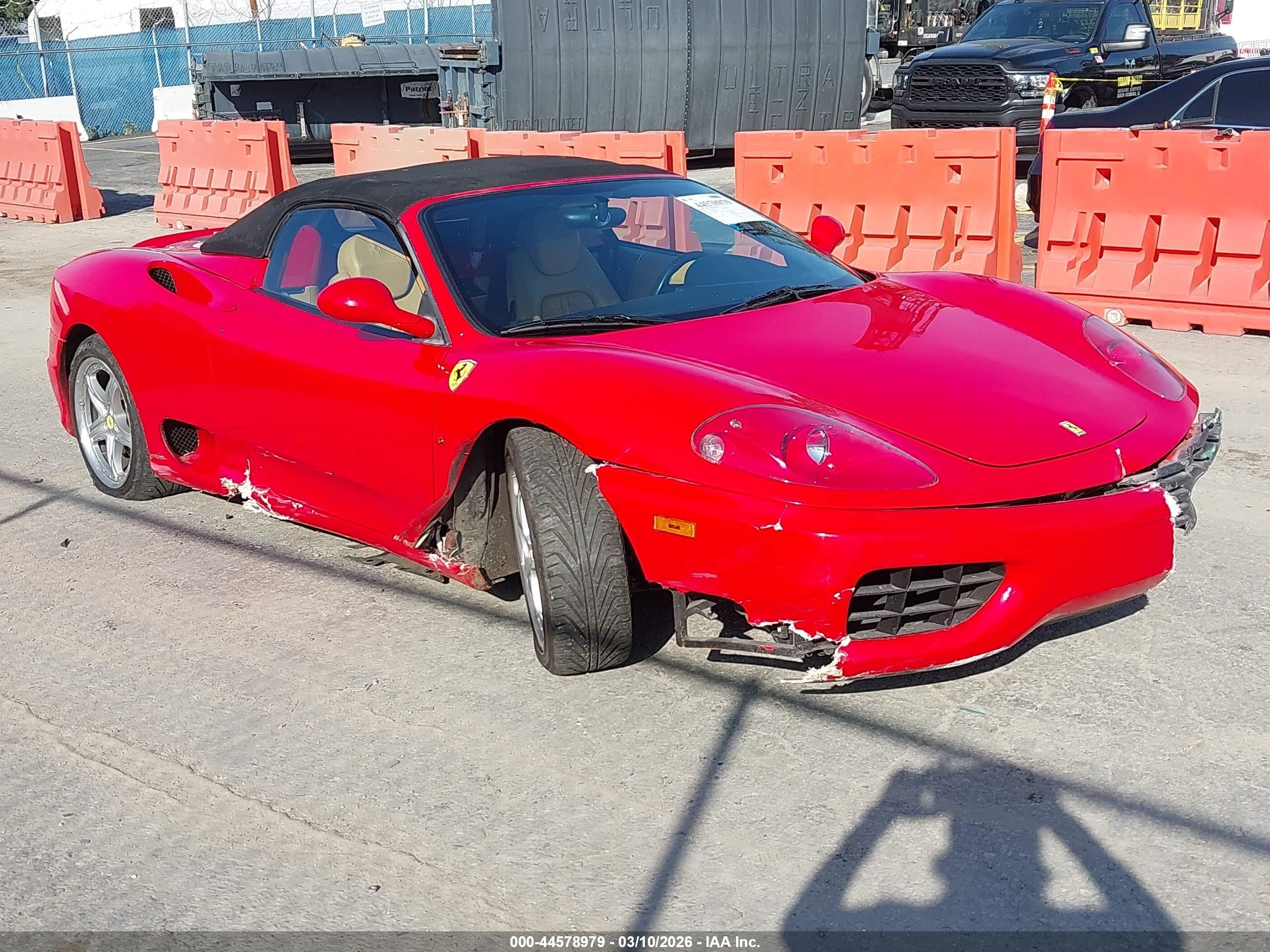 2004 Ferrari 360, VIN ZFFYT53A640136488 — Side