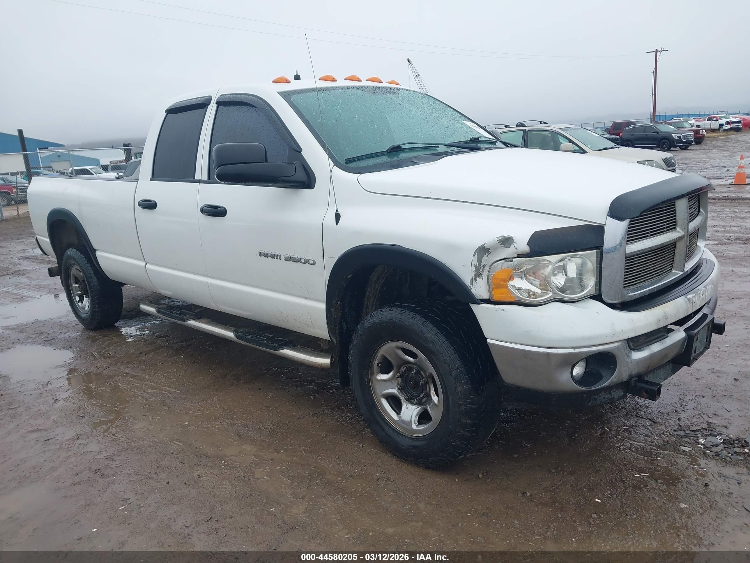 2003 Dodge 3500 ST, VIN 3D7LU38C53G833655 — Side