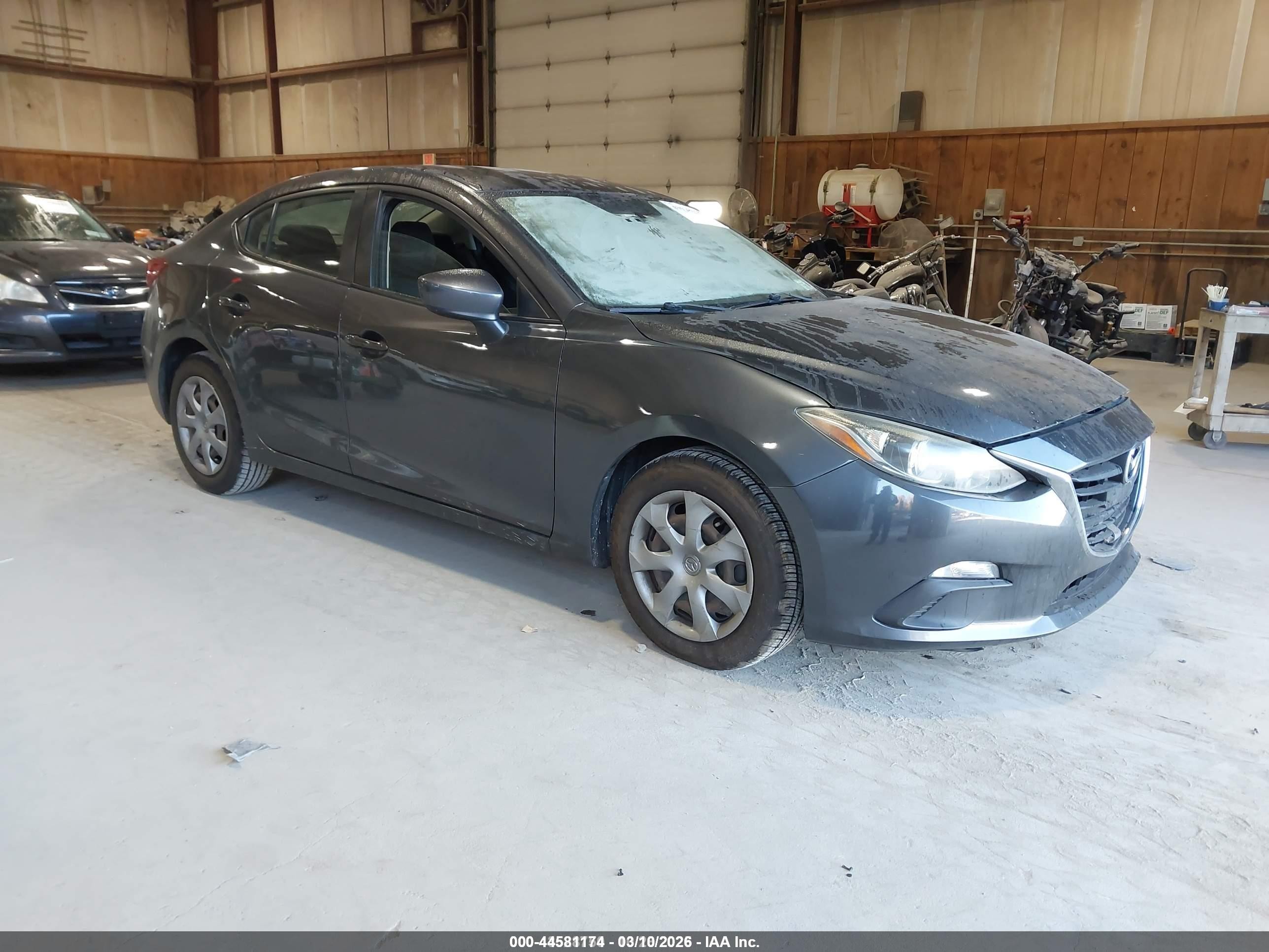 2015 Mazda 3 i SV, VIN JM1BM1T71F1224585 — Undercarriage