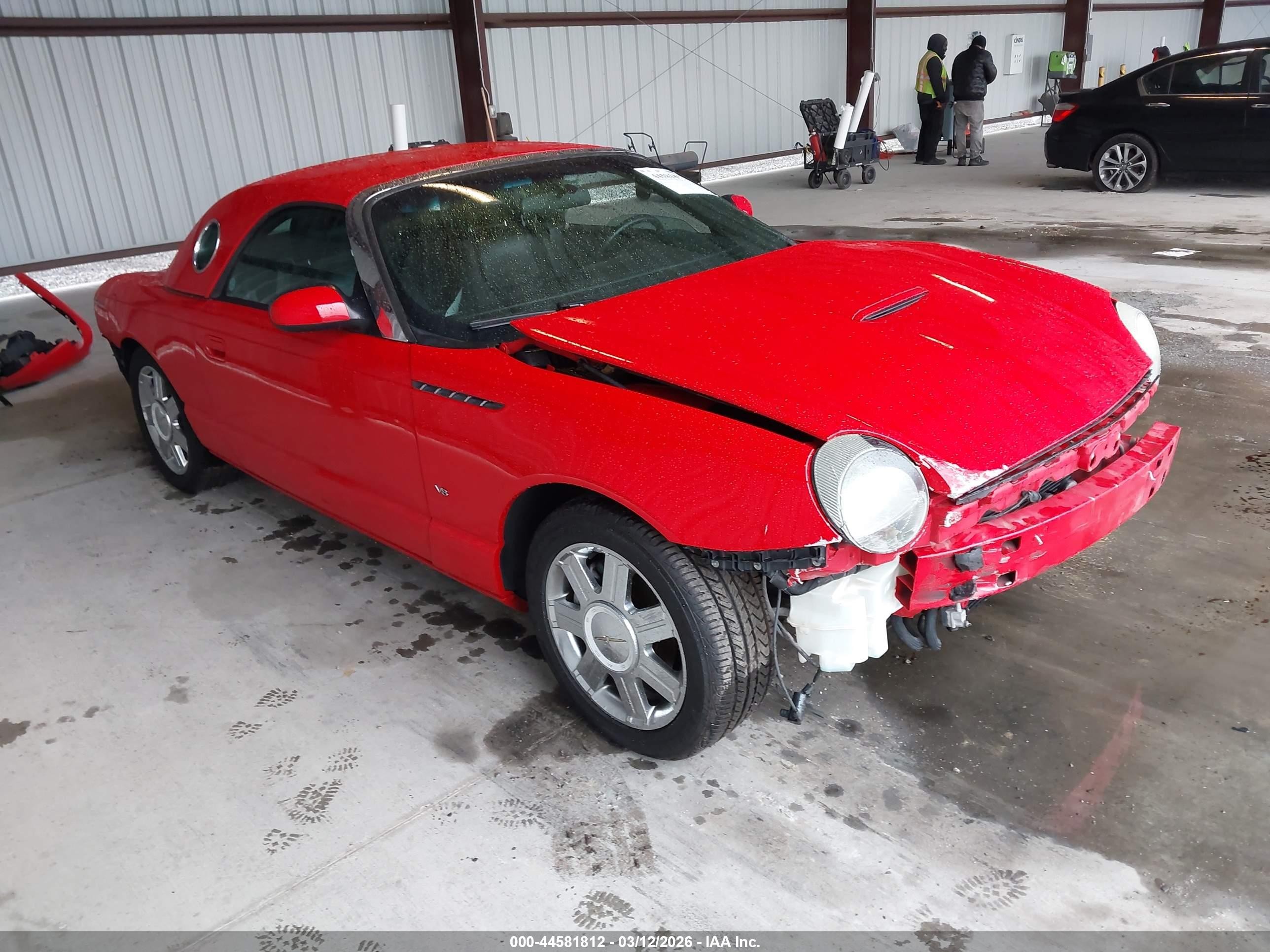 2004 Ford Thunderbird Deluxe, VIN 1FAHP60A04Y107296 — По всему кузову