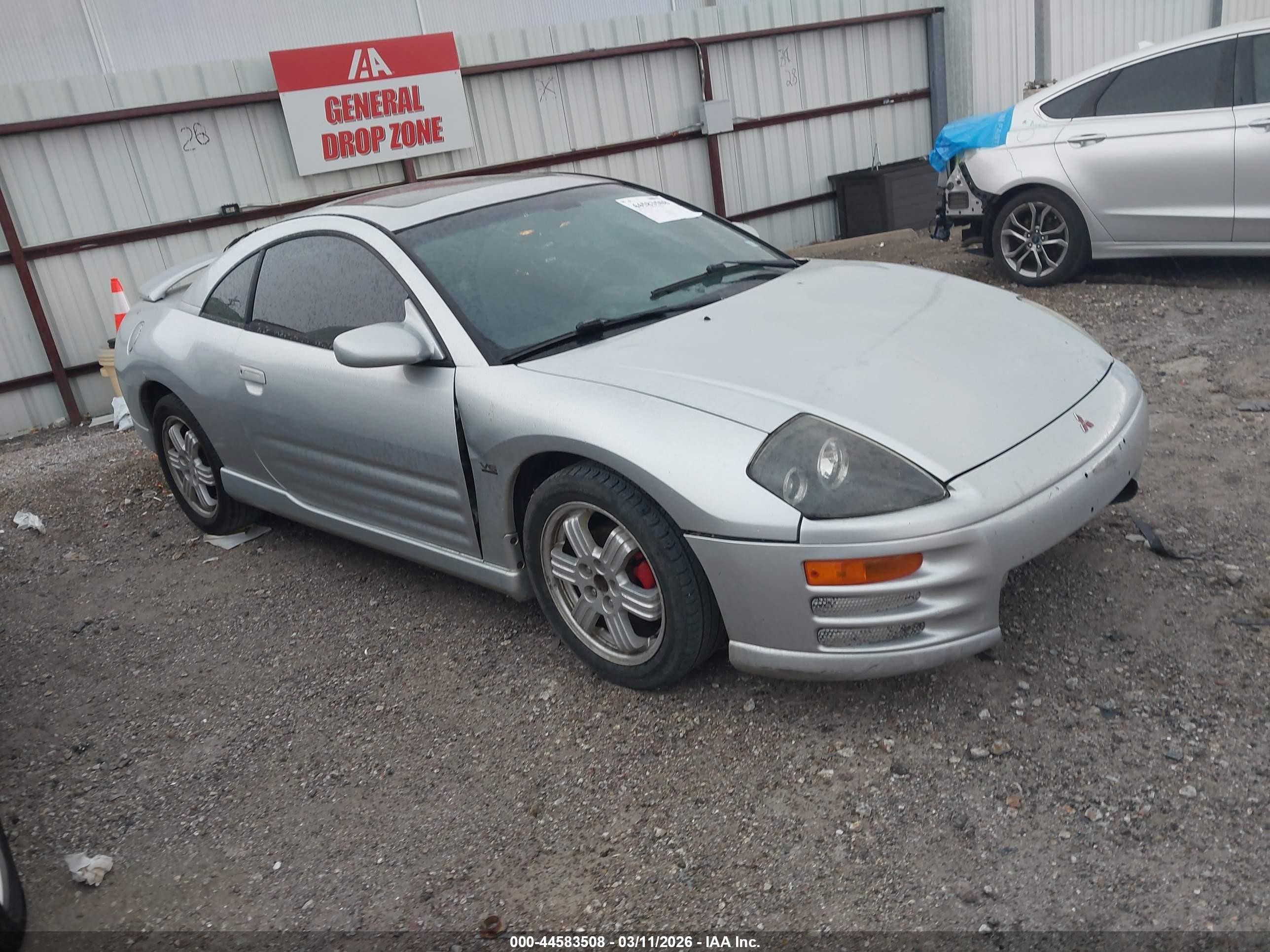 2001 Mitsubishi Eclipse GT, VIN 4A3AC54H01E083083 — Перед