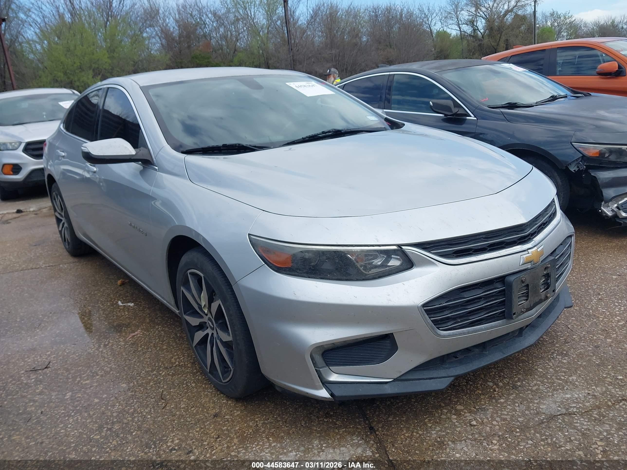 2017 Chevrolet Malibu LT, VIN 1G1ZE5ST9HF218534 — Обычный износ