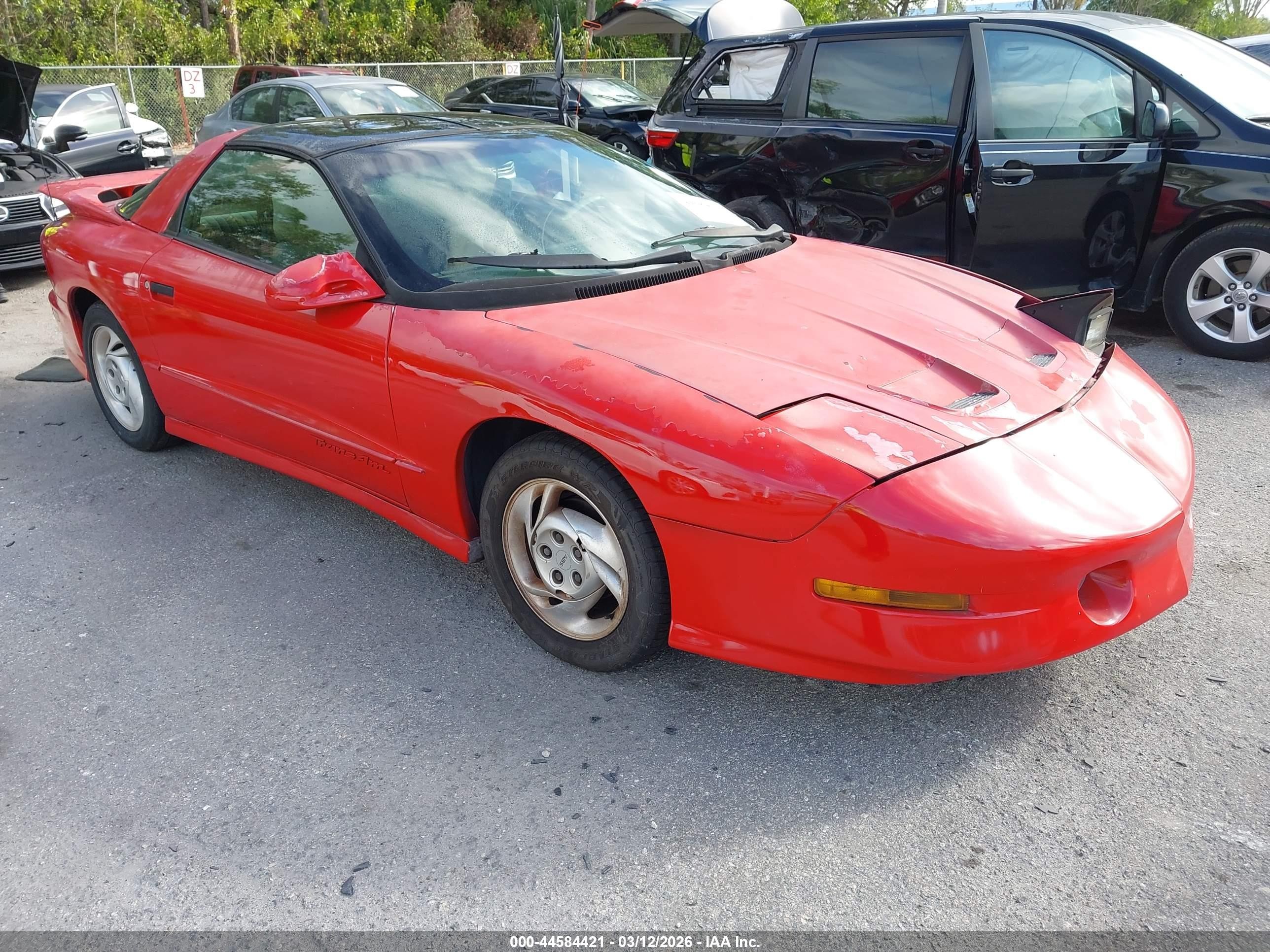 1993 Pontiac Firebird Formula, VIN 2G2FV22P6P2210620 — Обычный износ