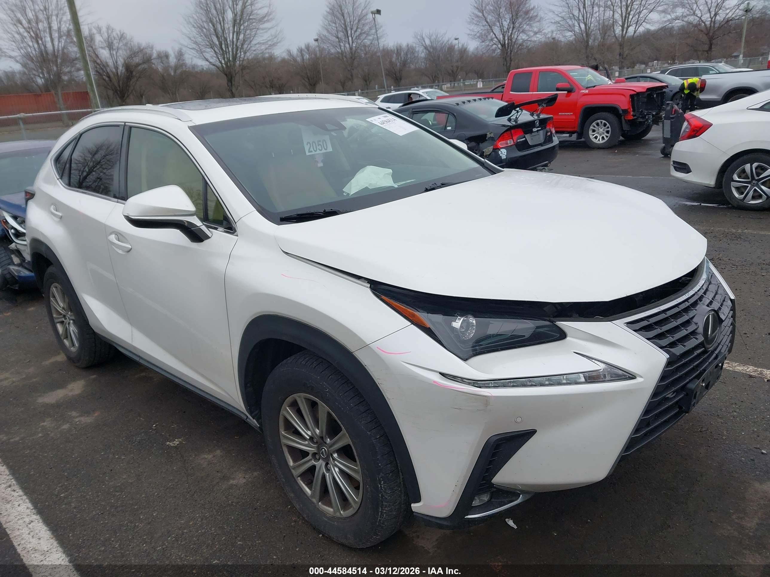 2018 Lexus NX 300 F Sport, VIN JTJBARBZ9J2150326 — Front end