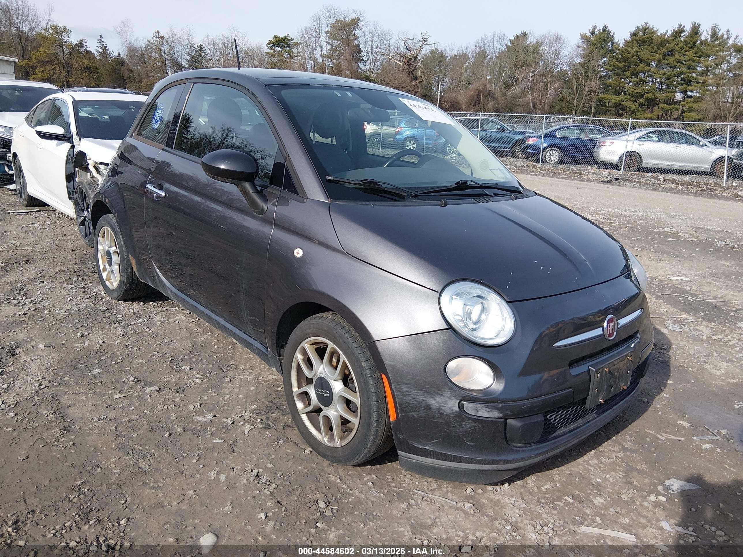 2014 FIAT 500 Pop, VIN 3C3CFFAR9ET204497 — Normal wear