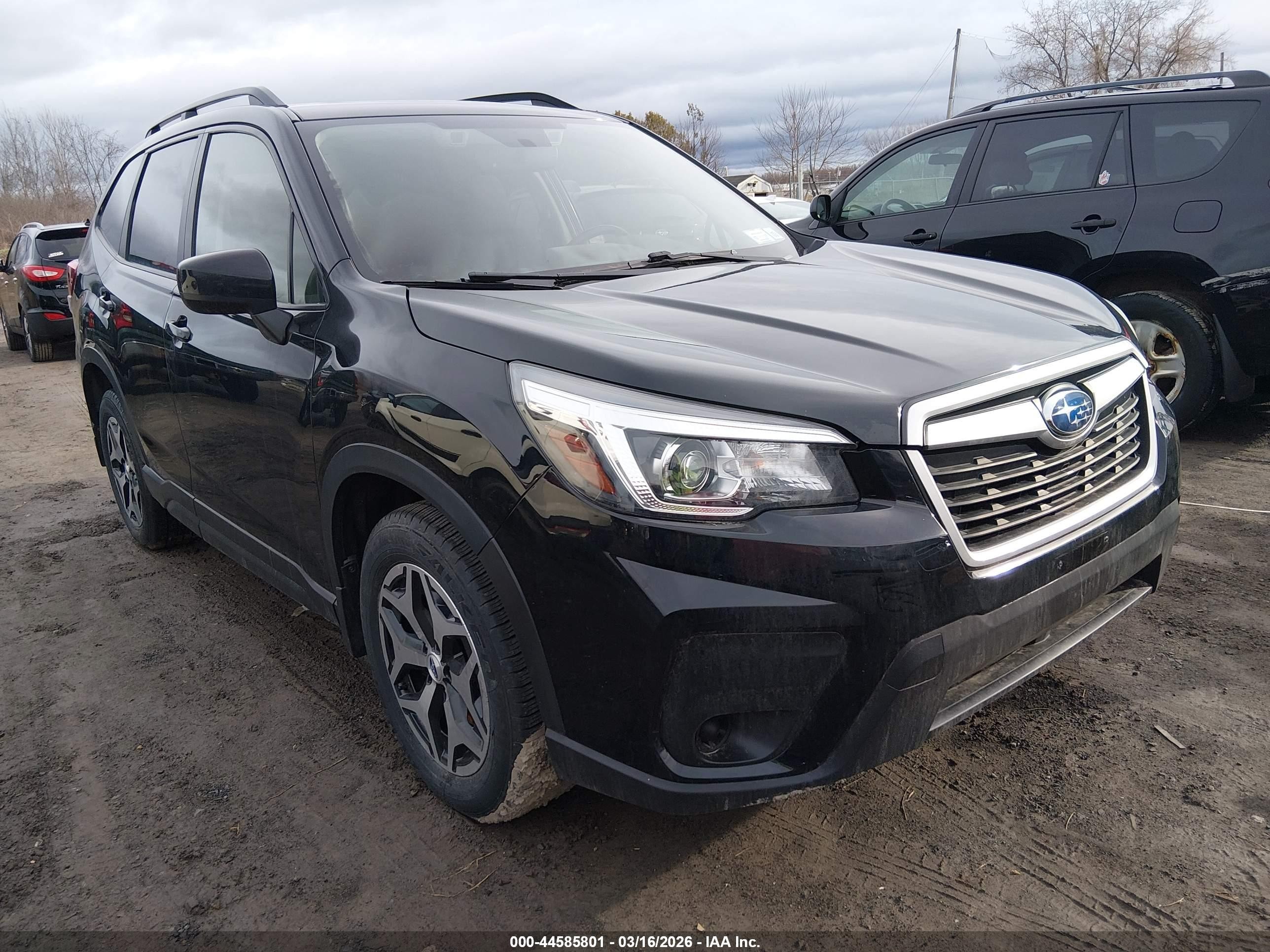 2019 Subaru Forester Premium, VIN JF2SKAGC4KH520846 — Пожар в салоне